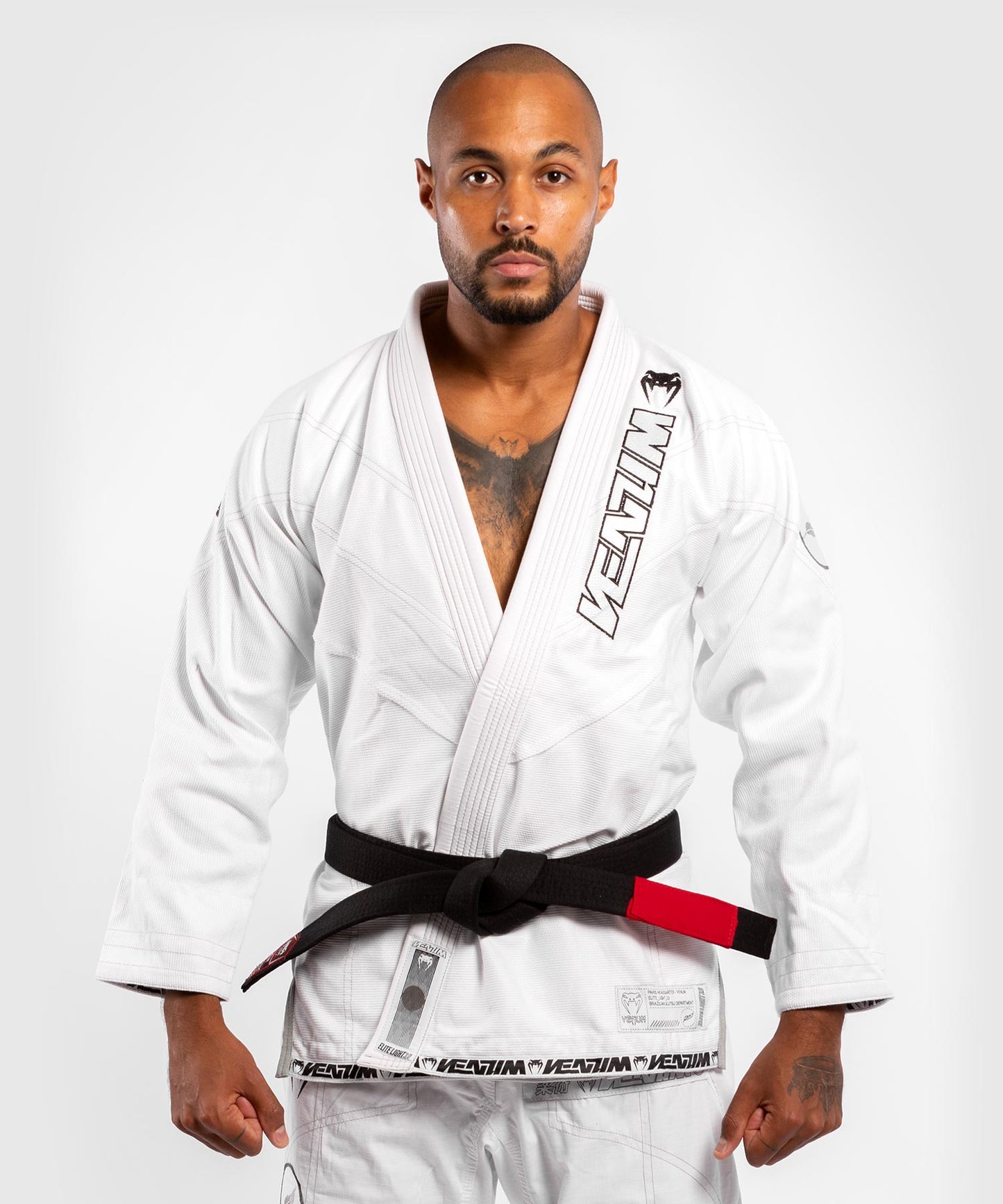 Kimono de BJJ Venum Elite Light 3.0 - Blanc