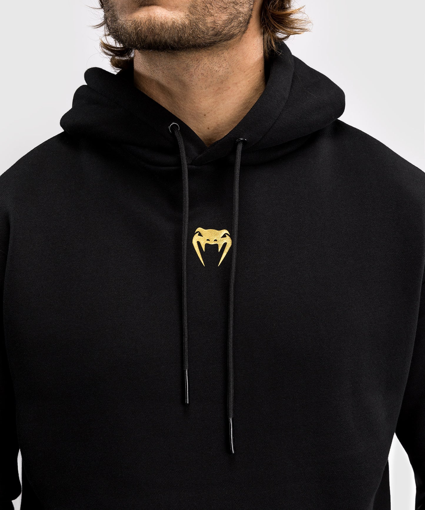 Venum x Tekken 8 Hooded Sweatshirt - Marshall Law - Black/Red/Gold