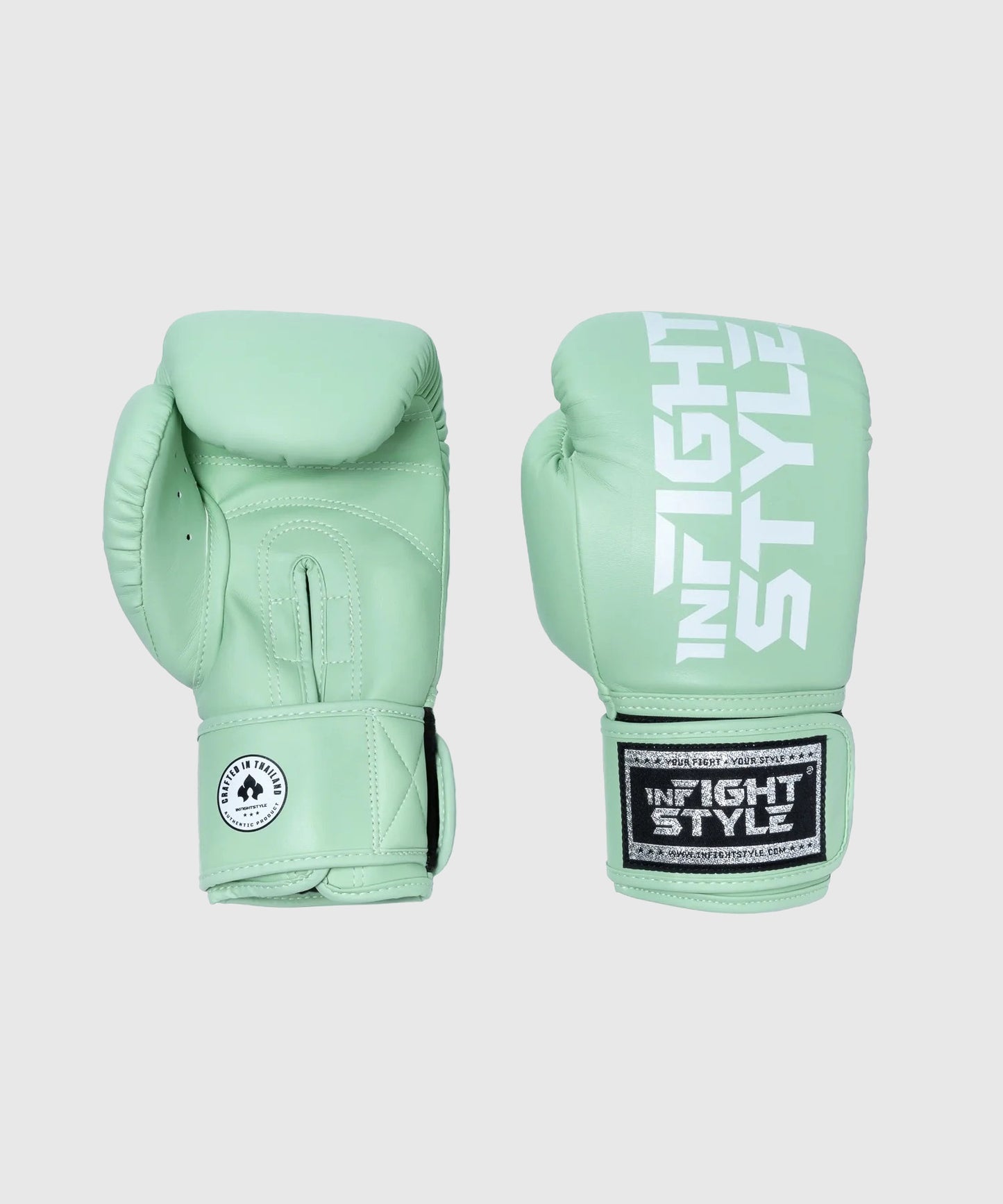 Infightstyle Pro Compact Boxing Gloves - Pale Green