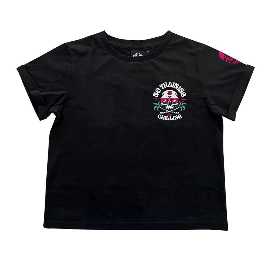 T-Shirt Pride Or Die No Training - Noir