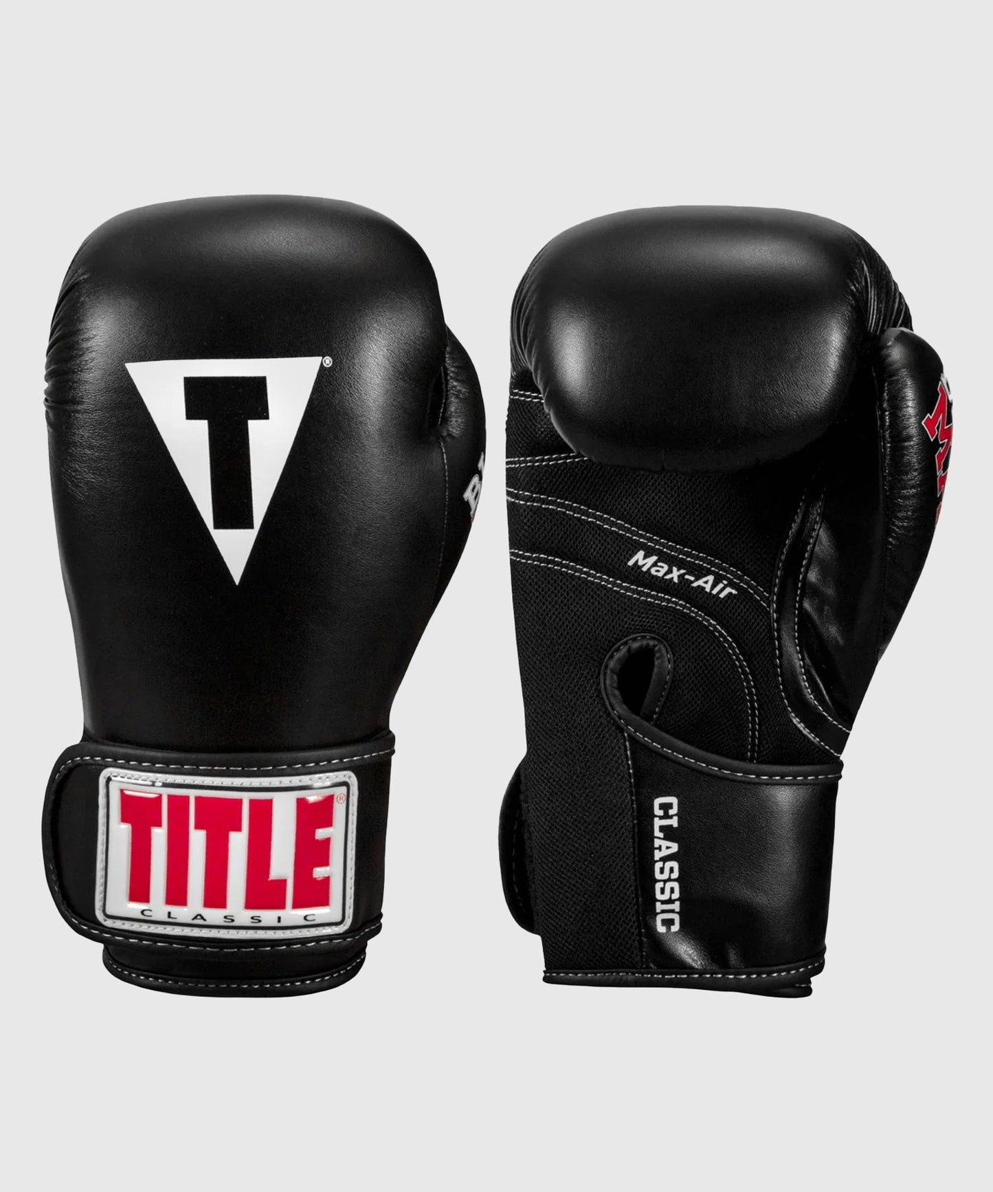 Title Boxing Black-Max Boxhandschuhe - Schwarz