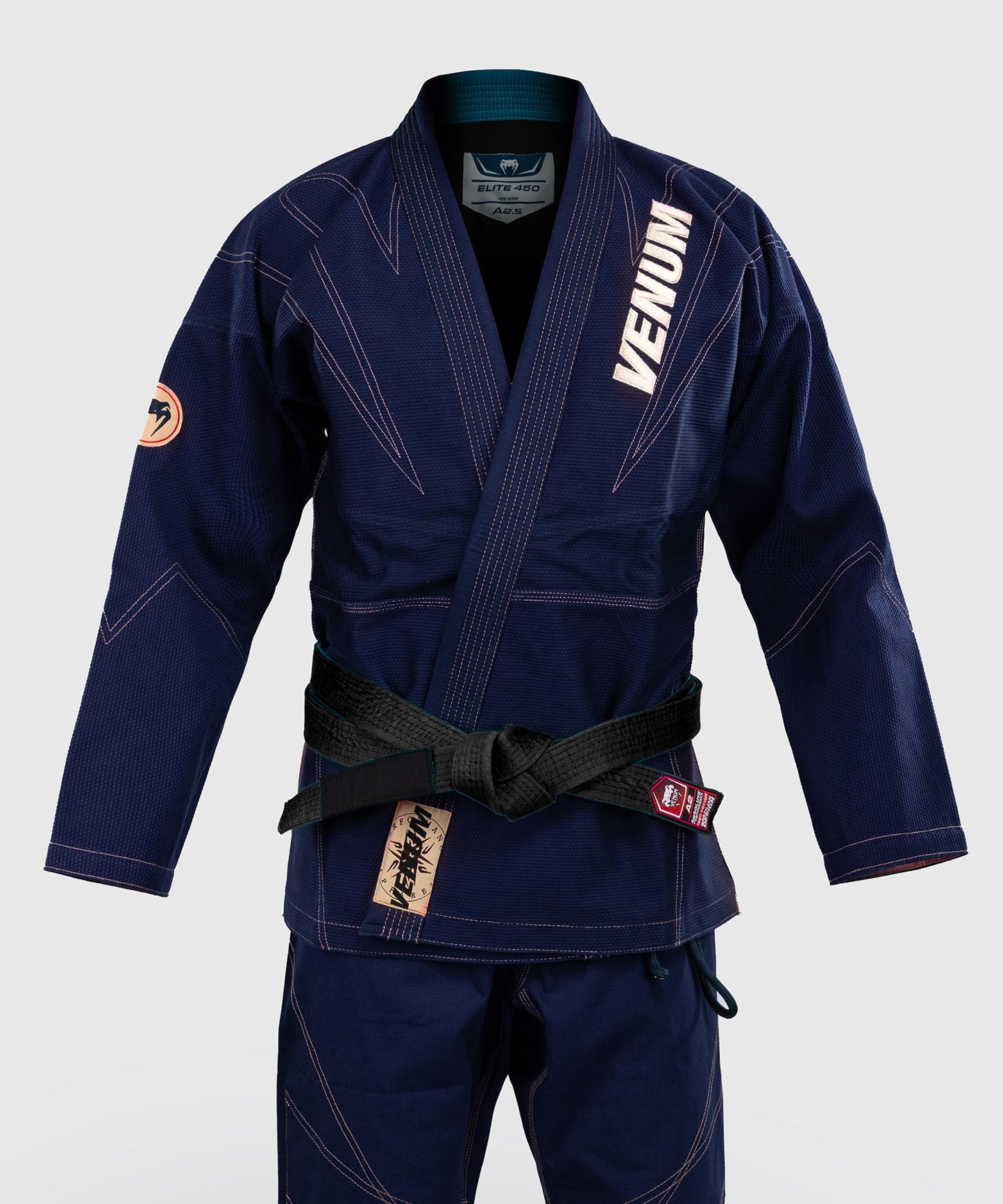 Venum Elite 5.0 - 450 - Brasilian Jiu Jitsu Gi - Marine