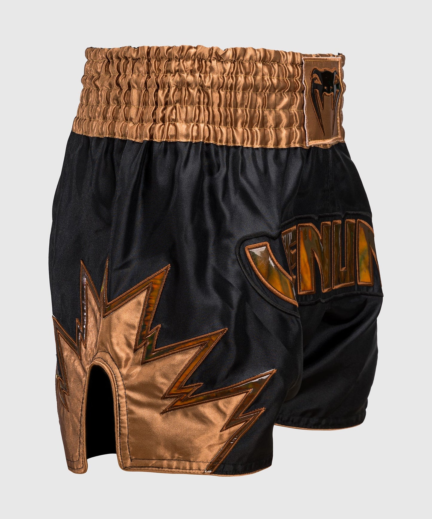 Venum Inferno Muay Thai Shorts - Schwarz/Bronze
