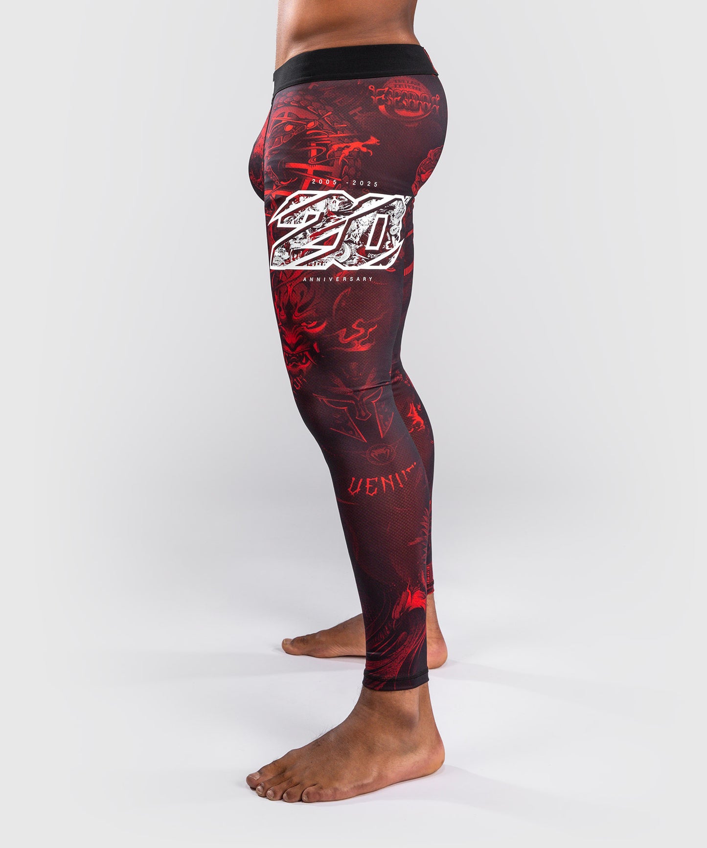 Venum 20th Anniversary Spats - Negro/Rojo