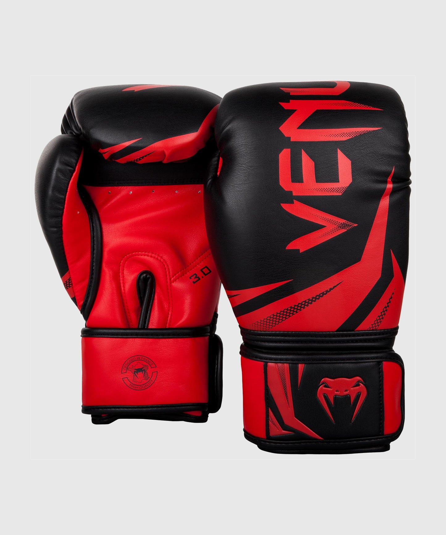 Gants de boxe Noir/Rouge Venum Challenger 3.0