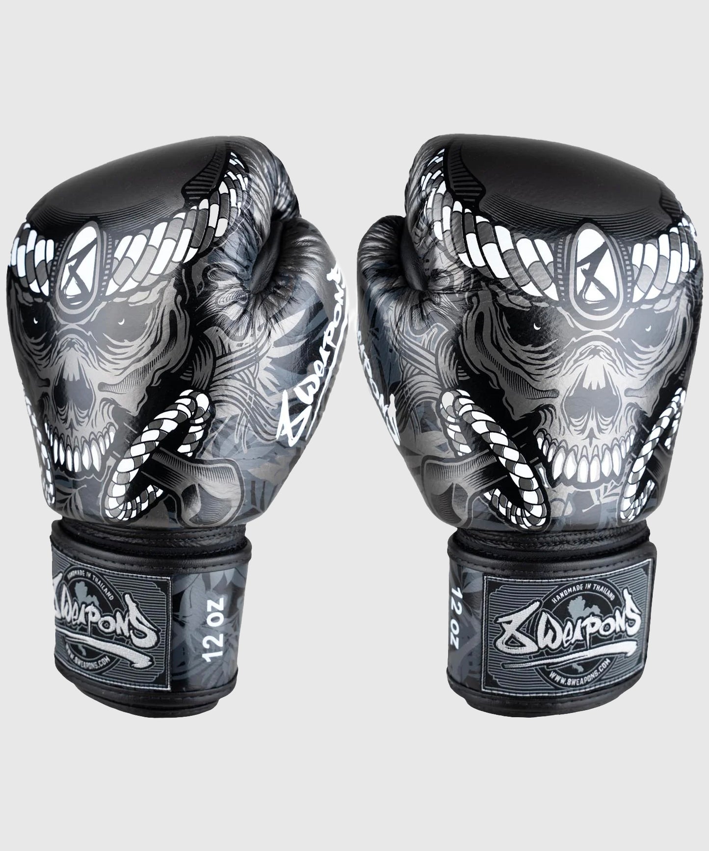 8 Weapons Bone Island Boxing Gloves