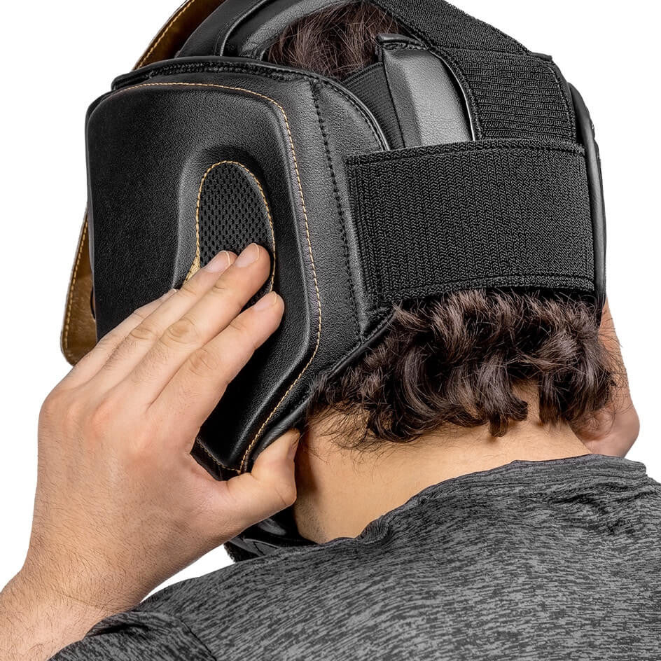 Casque Hayabusa T3 - Sans Menton - Taille M - Noir/Or