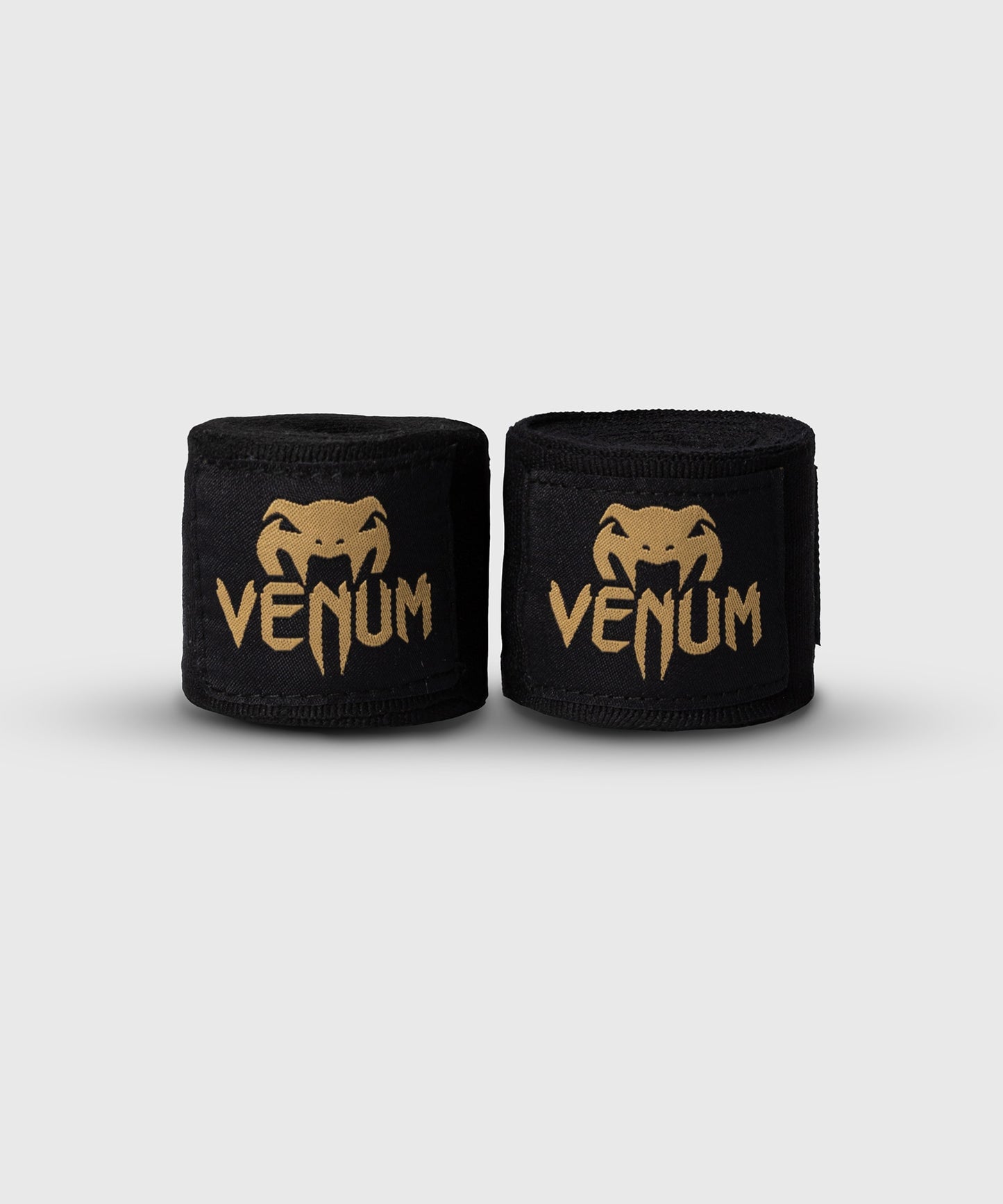 Bandages de boxe Venum Kontact - Noir/Or - 2,5 m (98 in)