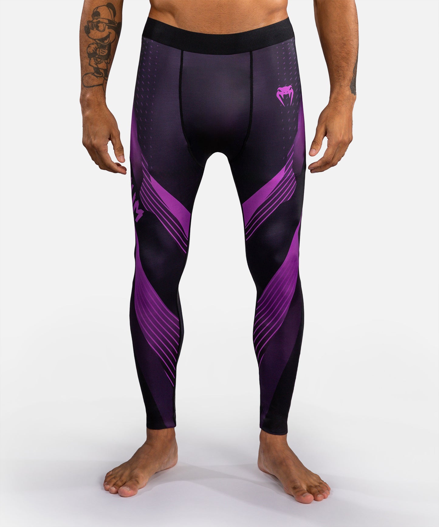 Venum No-Gi 6.0 Spats - Schwarz/Lila