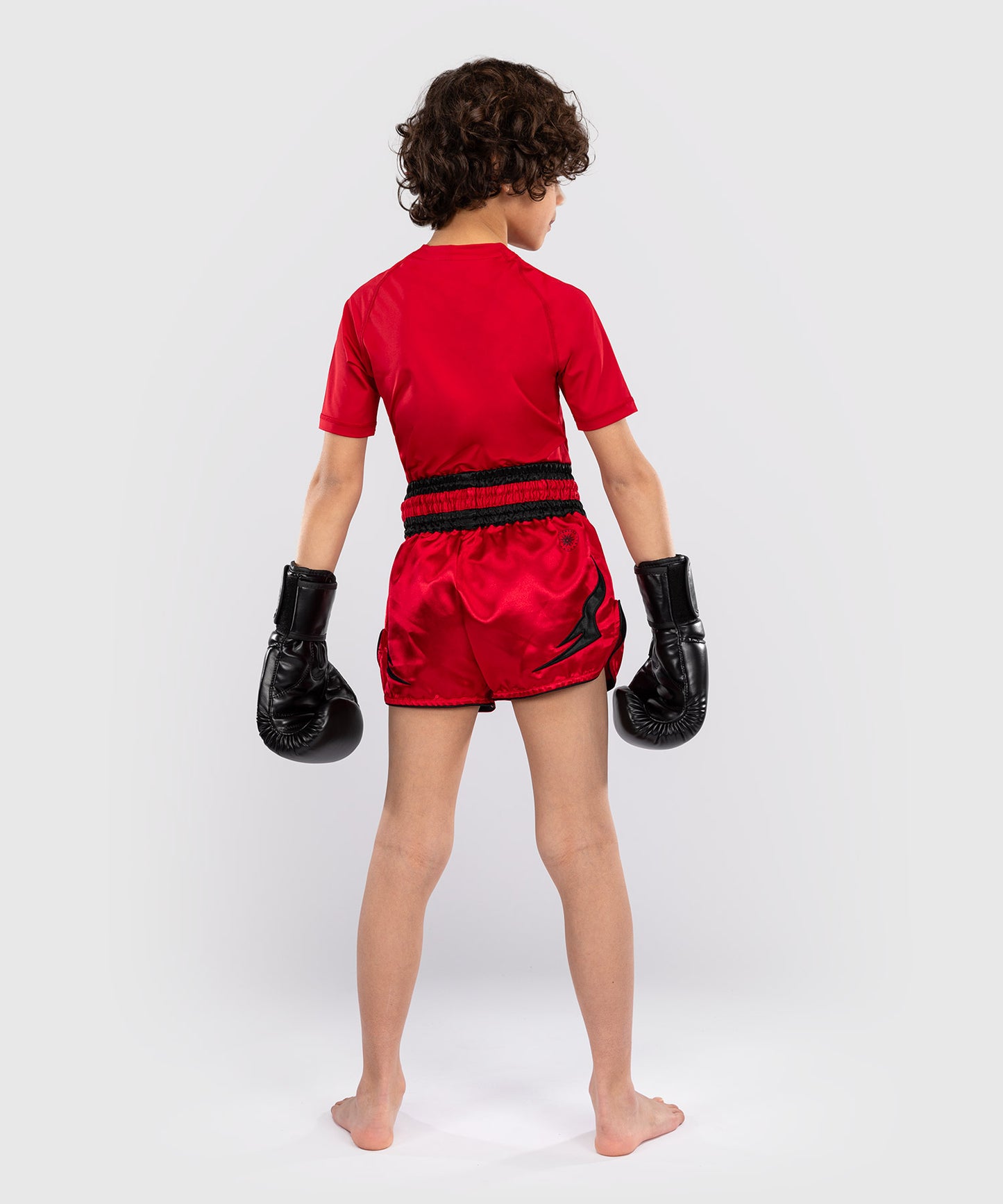 Venum Inferno Muay Thai Shorts für Kinder - Kirschrot