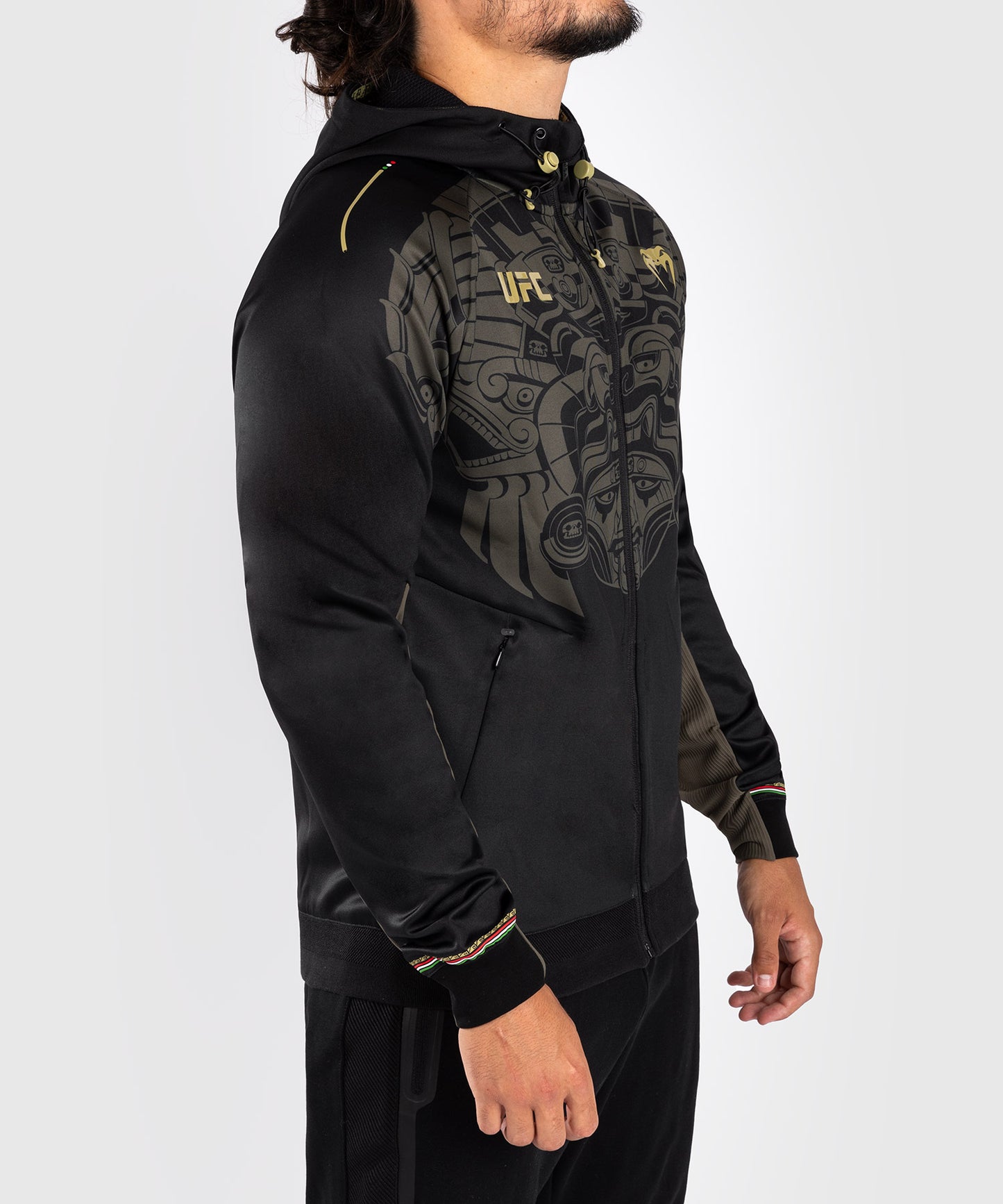 Noche UFC by Venum Authentic Fight Night Sweat à capuche pour homme - Noir