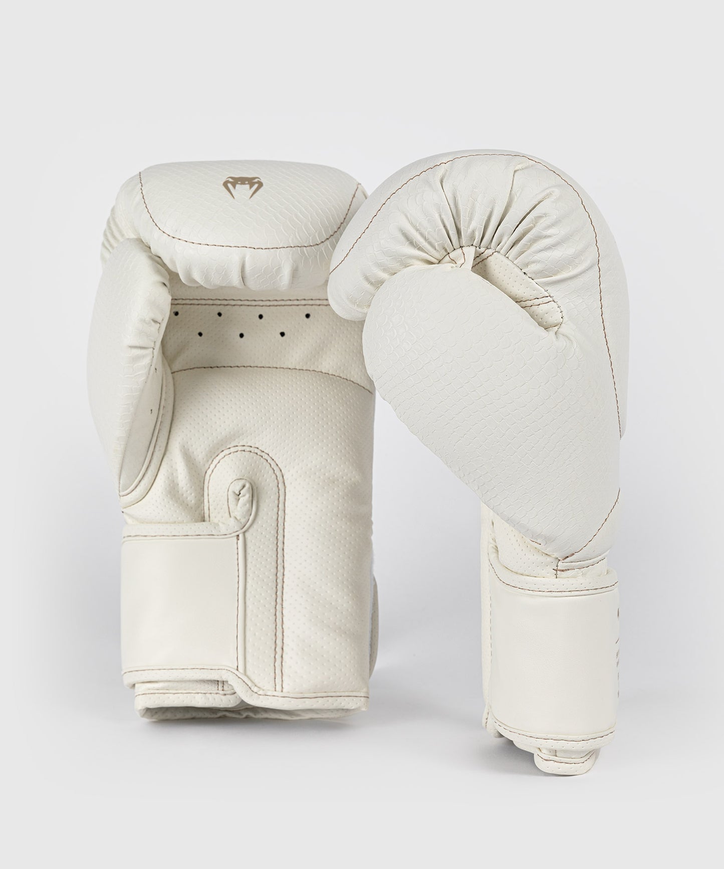 Venum Impact Evo Scales Boxing Gloves - Ivory