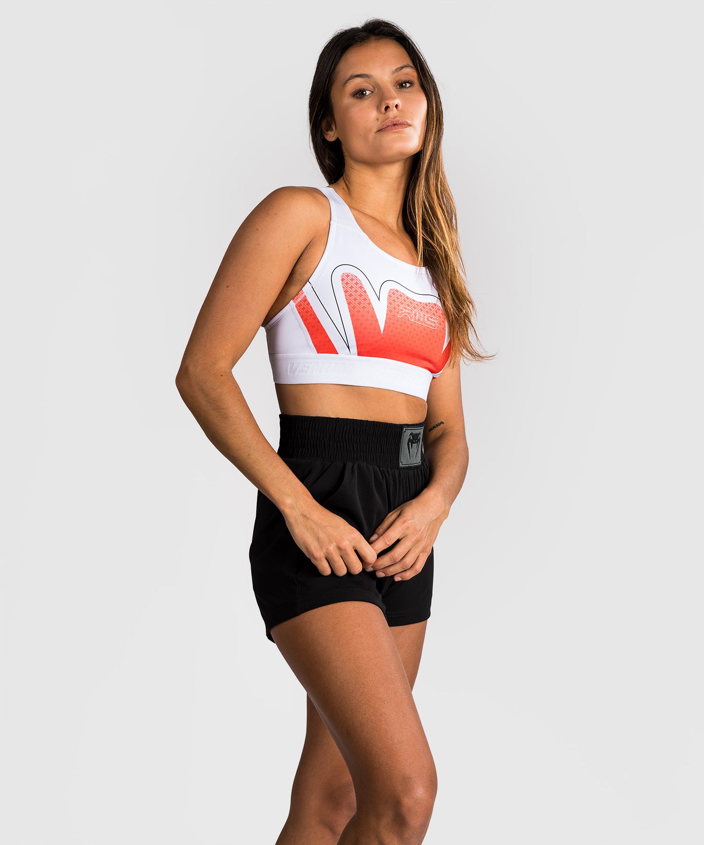 Brassière de Sport Venum x RWS 2.0 – Blanc/Rouge