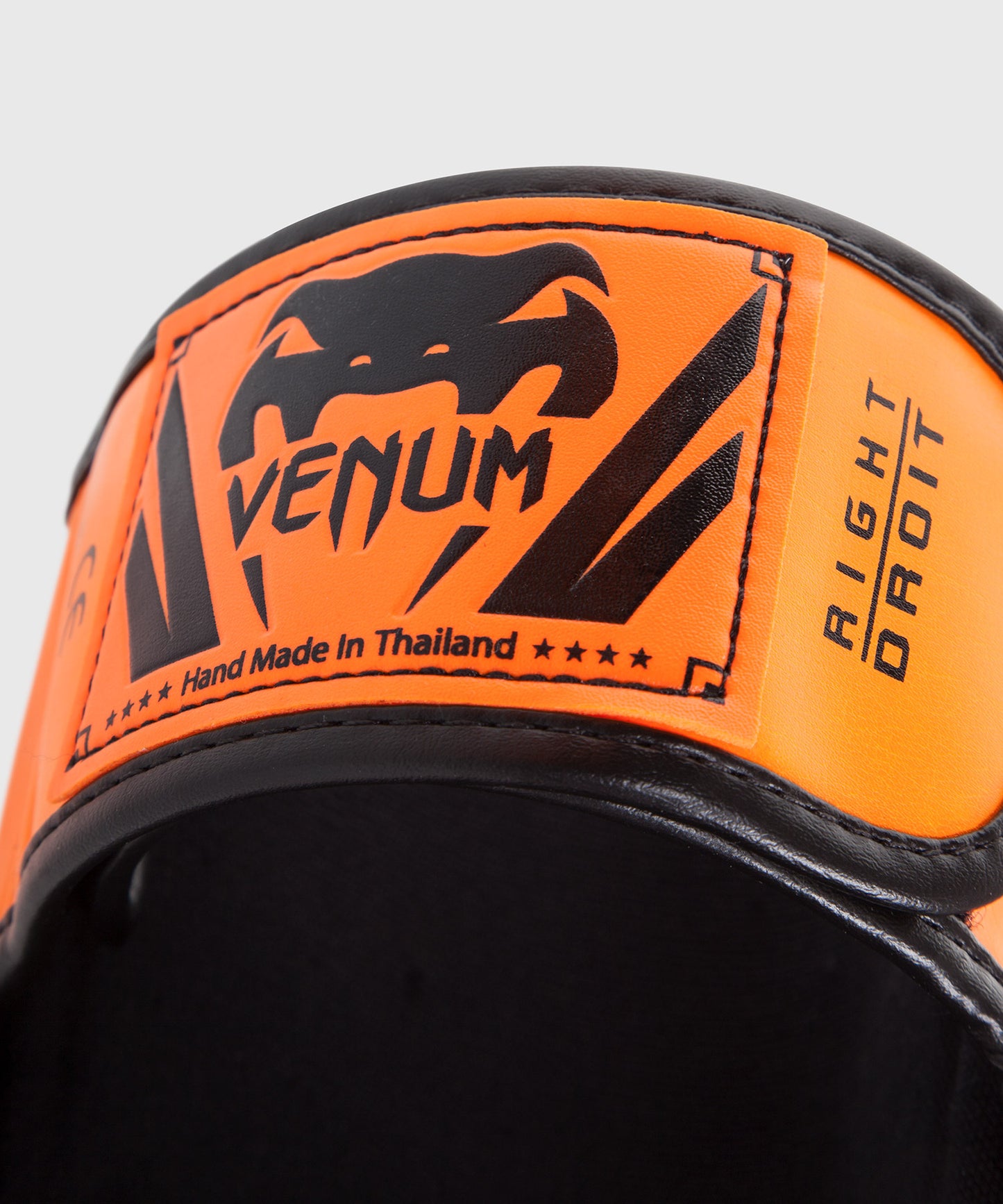 Protège-tibias Venum Elite – Orange