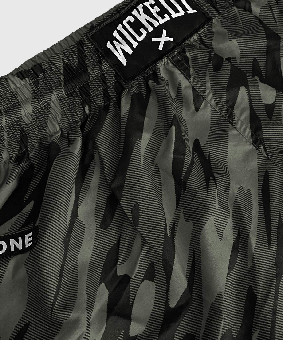 Wicked One Camo Muay Thai Shorts - Khaki