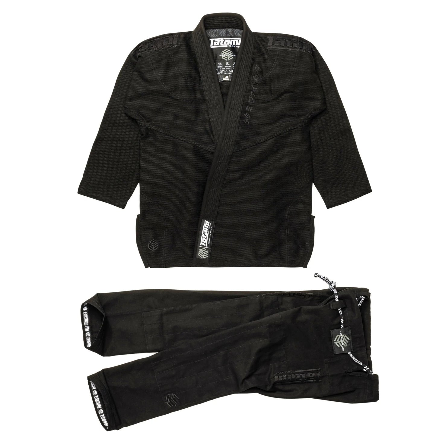 KIMONO DE JJB TATAMI FIGHTWEAR ESTILO BLACK LABEL  - NOIR/NOIR