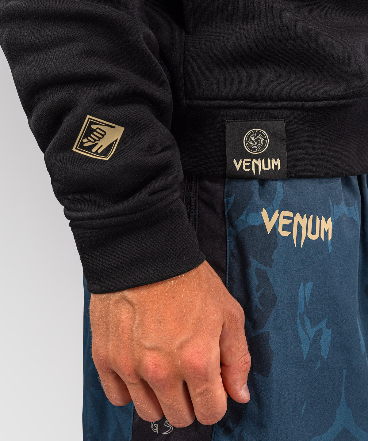 Jujutsu Kaisen x Venum Fushiguro Sudadera con Capucha – Verde Océano