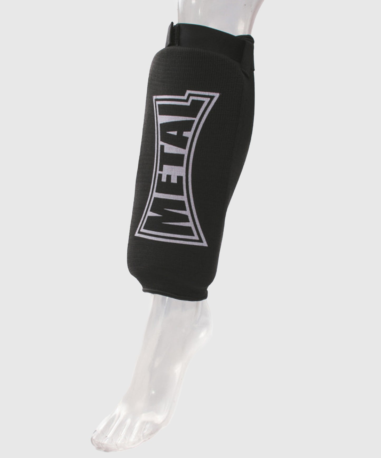 Protège-tibias coton Metal Boxe – Noir