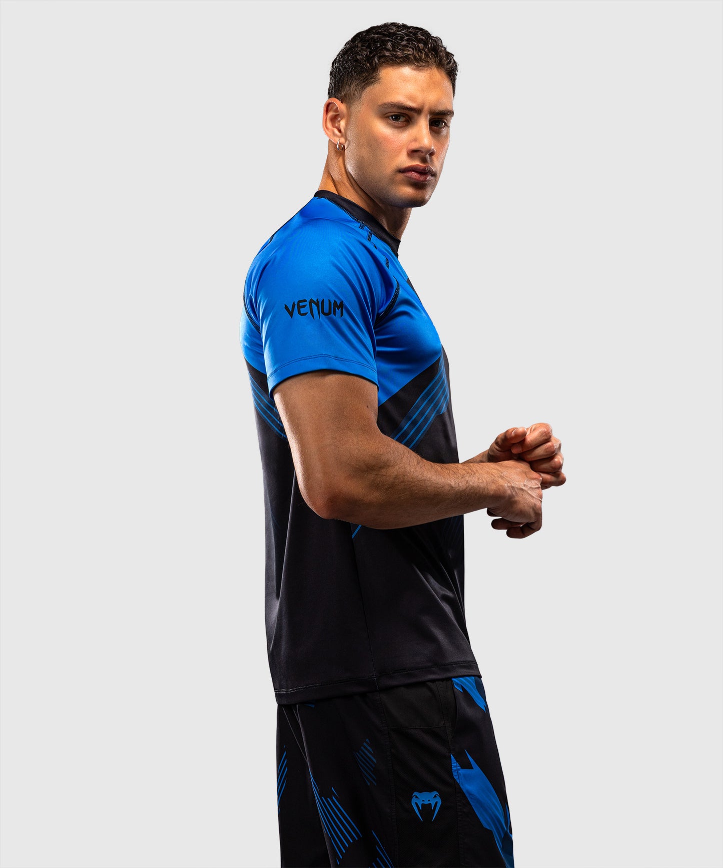 T-shirt Dry Tech Venum No-Gi 6.0 - Noir/Bleu