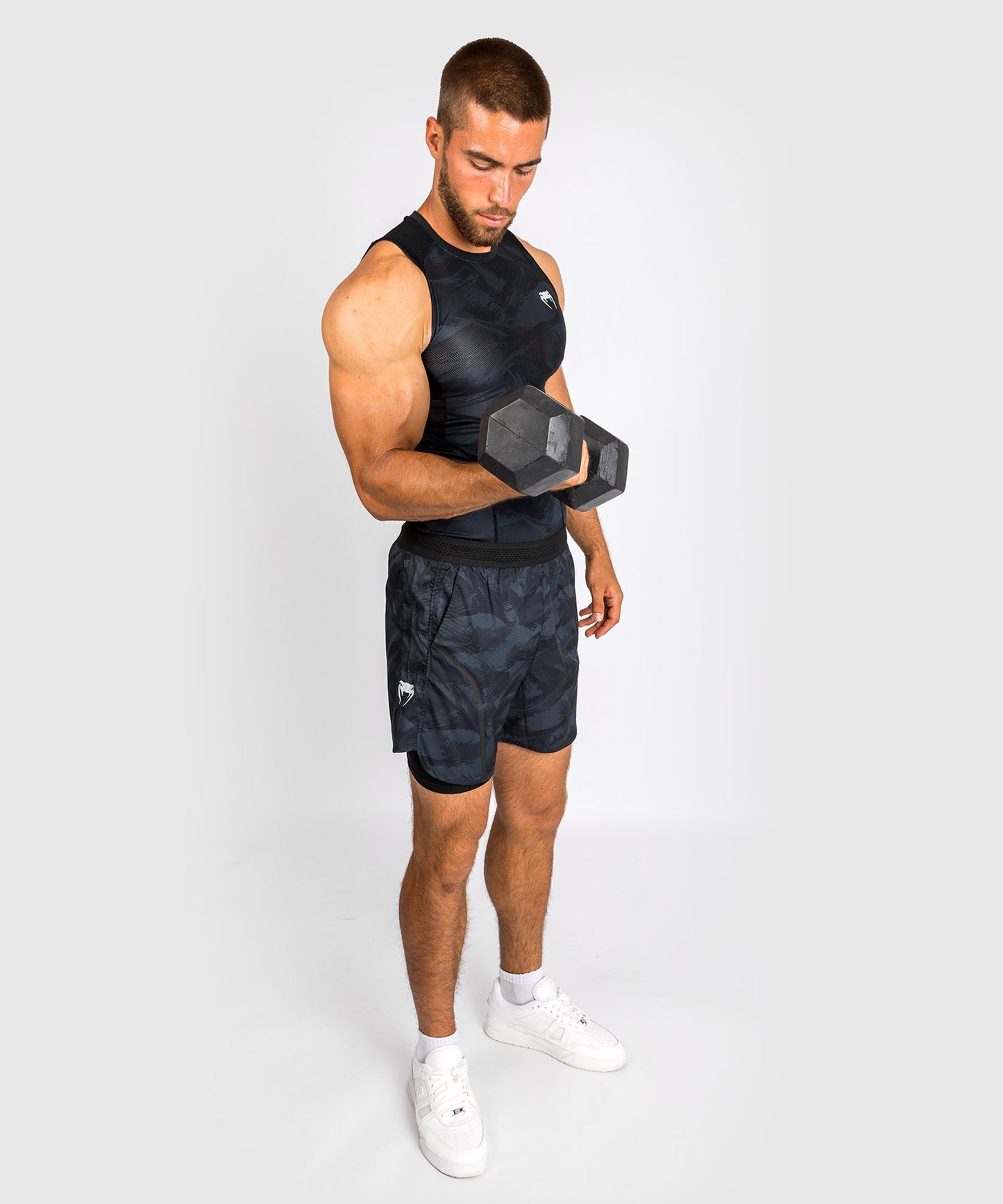 Venum Electron 3.0 Compression Tank Top - Schwarz