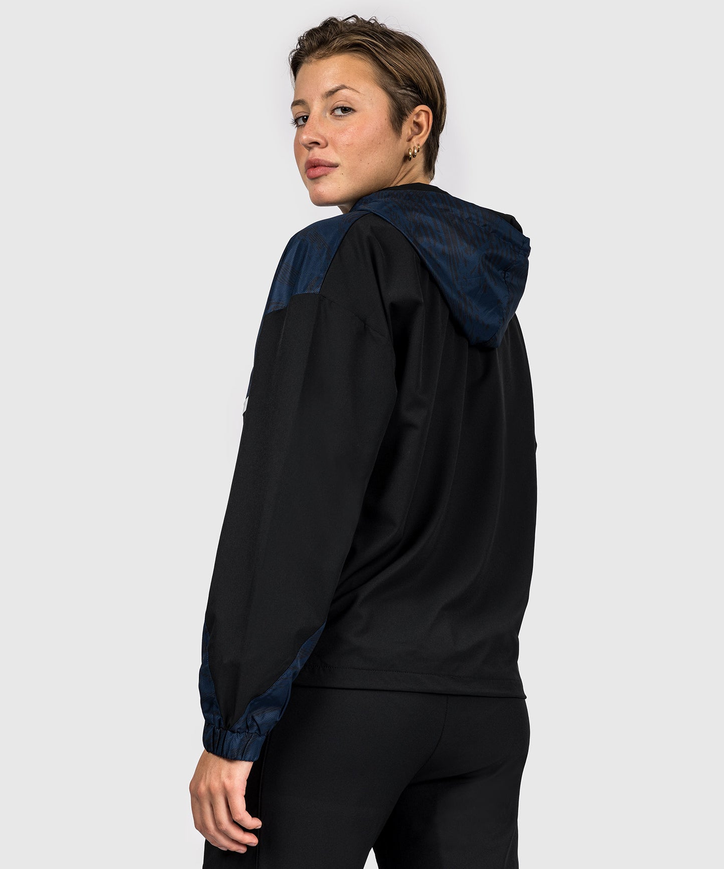 Veste à Capuche Zippé pour Femmes UFC Fusion by Venum Fight Week - Bleu Océanique