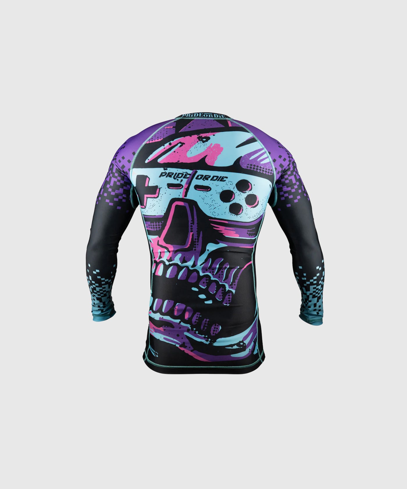 Pride Or Die Violent Reality Long Sleeve Rashguard - Black