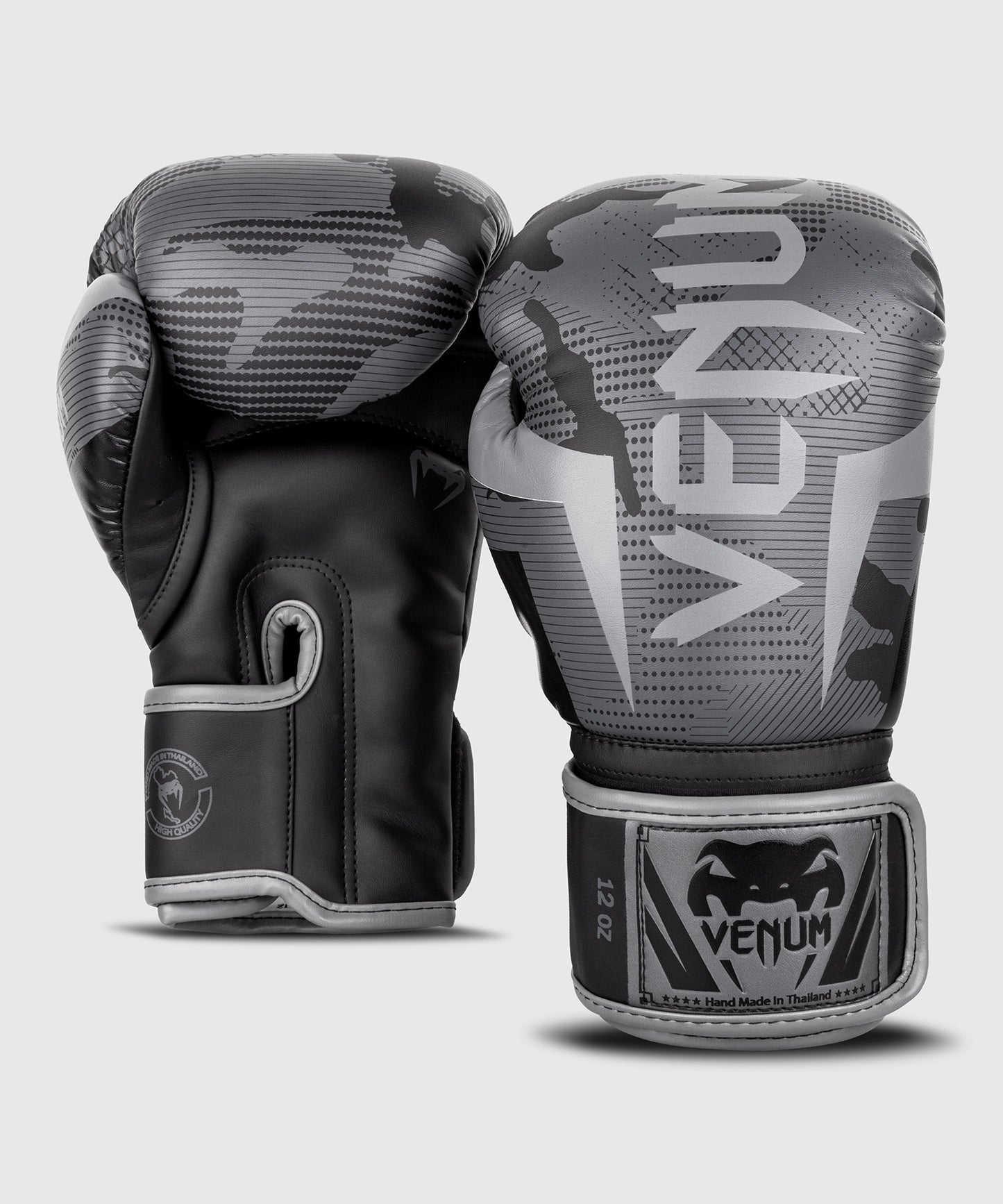 Gants de boxe Venum Elite – Gris/Camo