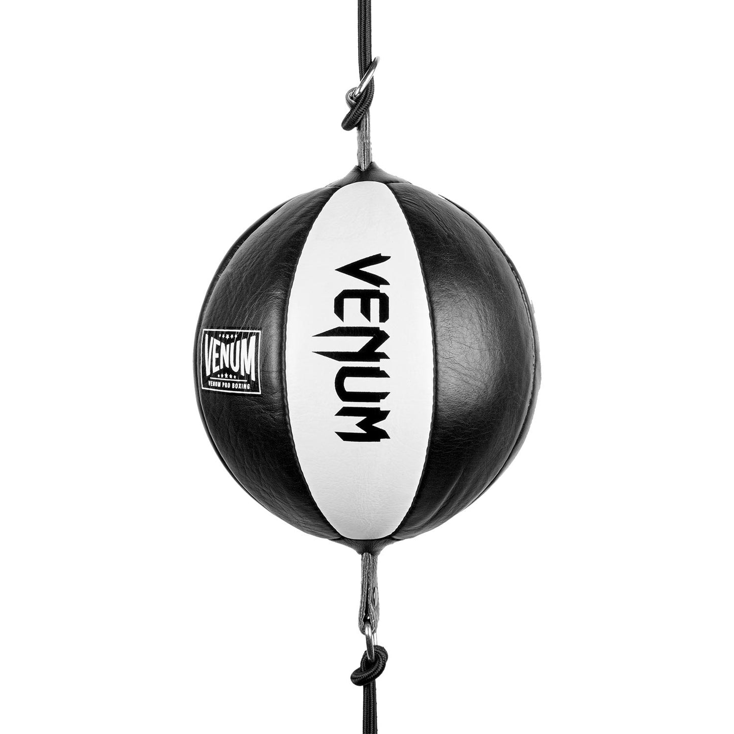 Pera de Boxeo doble agarre Venum Hurricane - Negro/Blanco