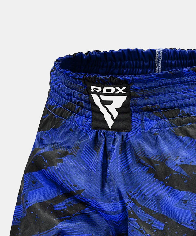Short de MMA RDX Kickboxing K1 Approuvé WAKO - Bleu
