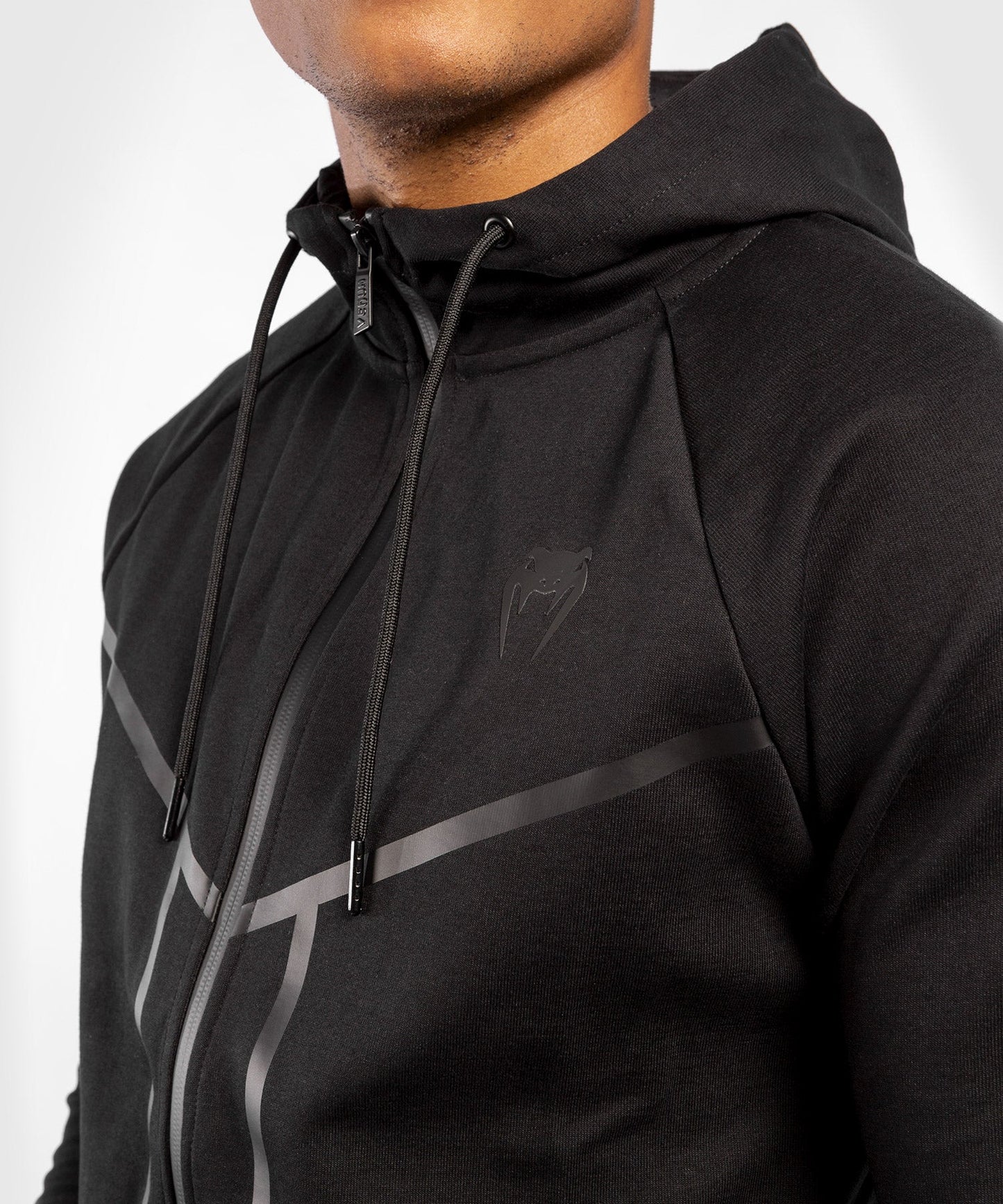 Venum Laser X Connect Sweatshirt - Schwarz/Schwarz