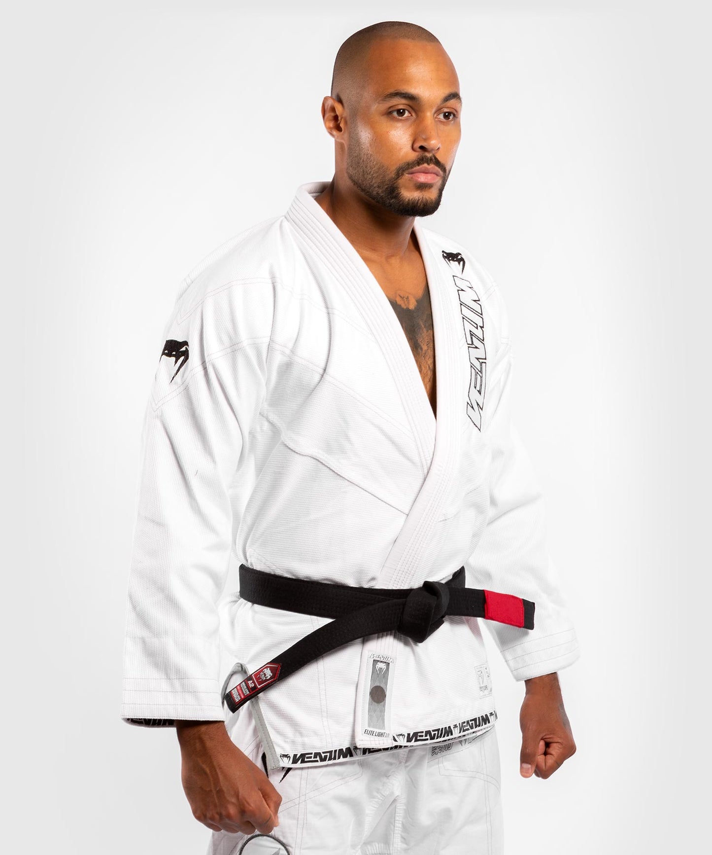 Kimono de BJJ Venum Elite Light 3.0 - Blanc
