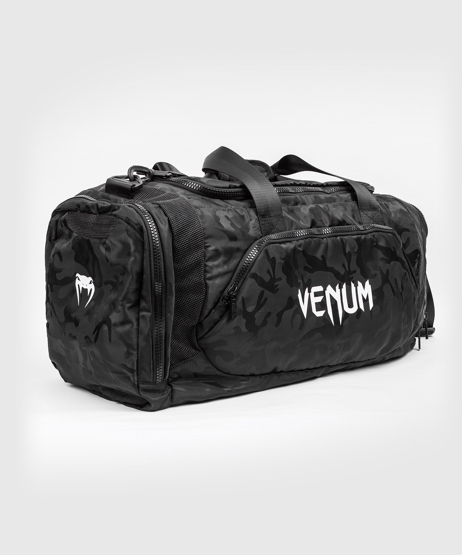 Sac De Sport Venum UFC Lite – Fourre-tout Noir Nylon, 5 Poches, Gym MMA