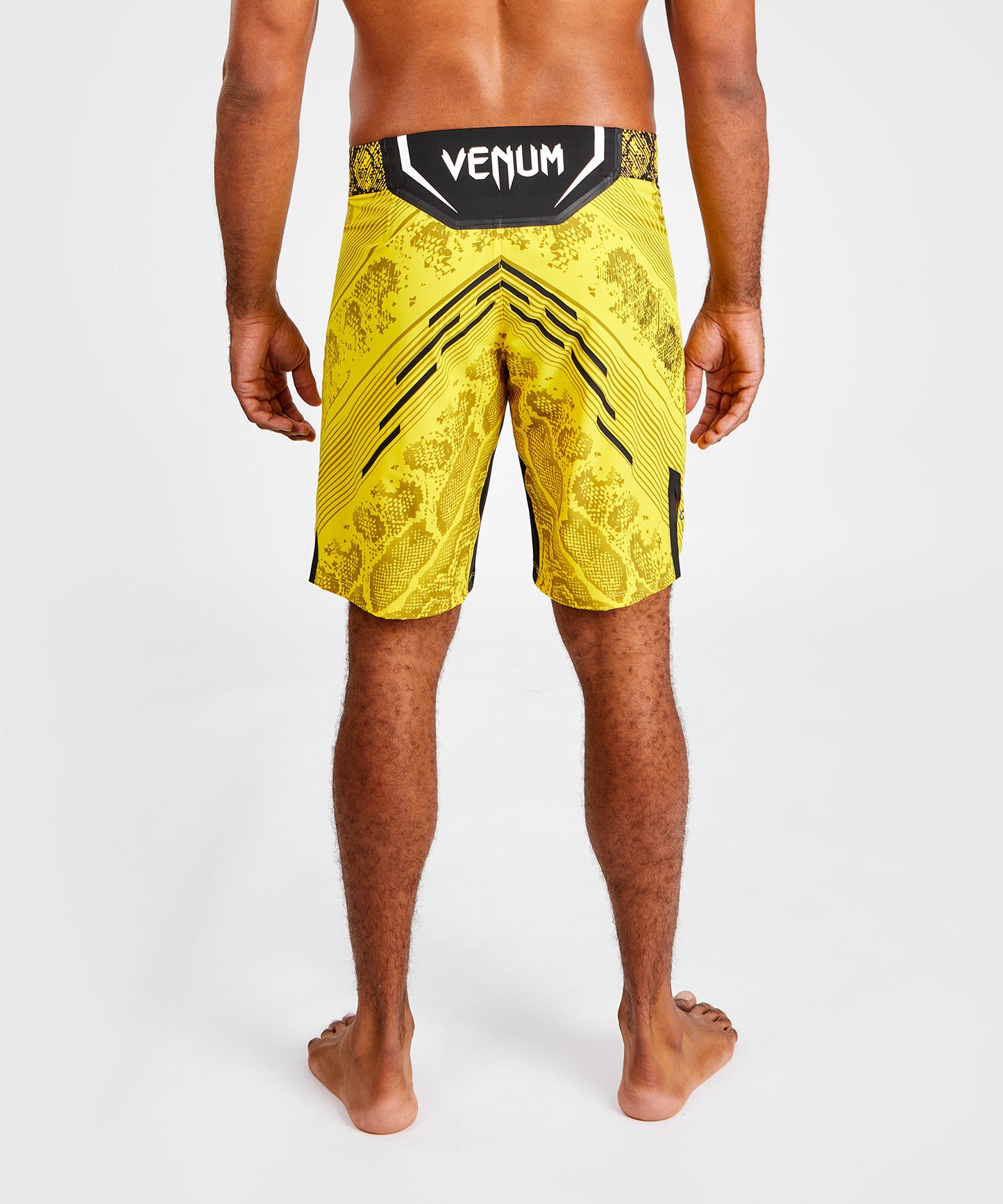 Short de combat Coupe longue pour Hommes UFC Adrenaline by Venum Authentic Fight Night - Jaune