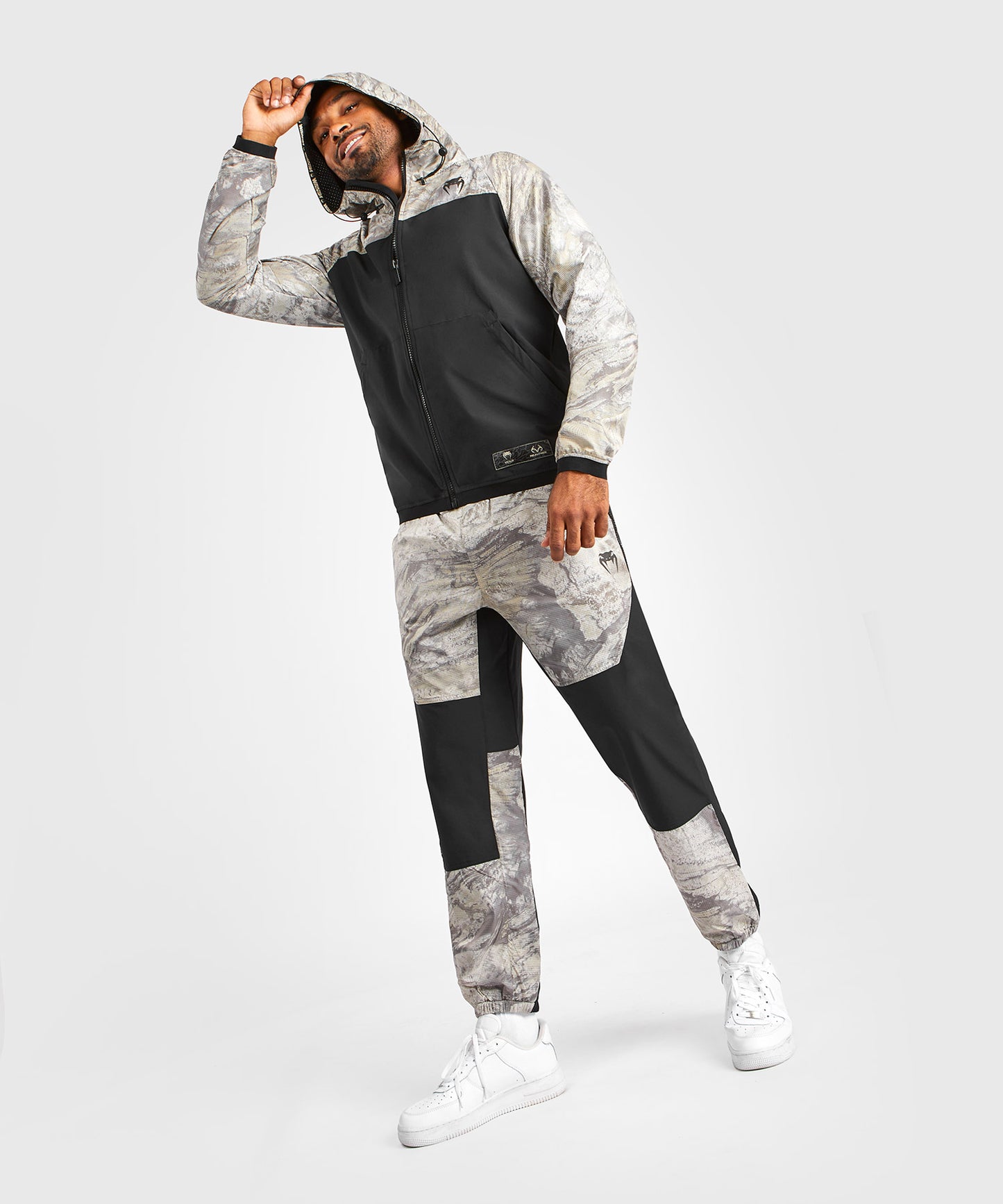 Veste à capuche Venum Laser XT Realtree - Noir/Camouflage Désert