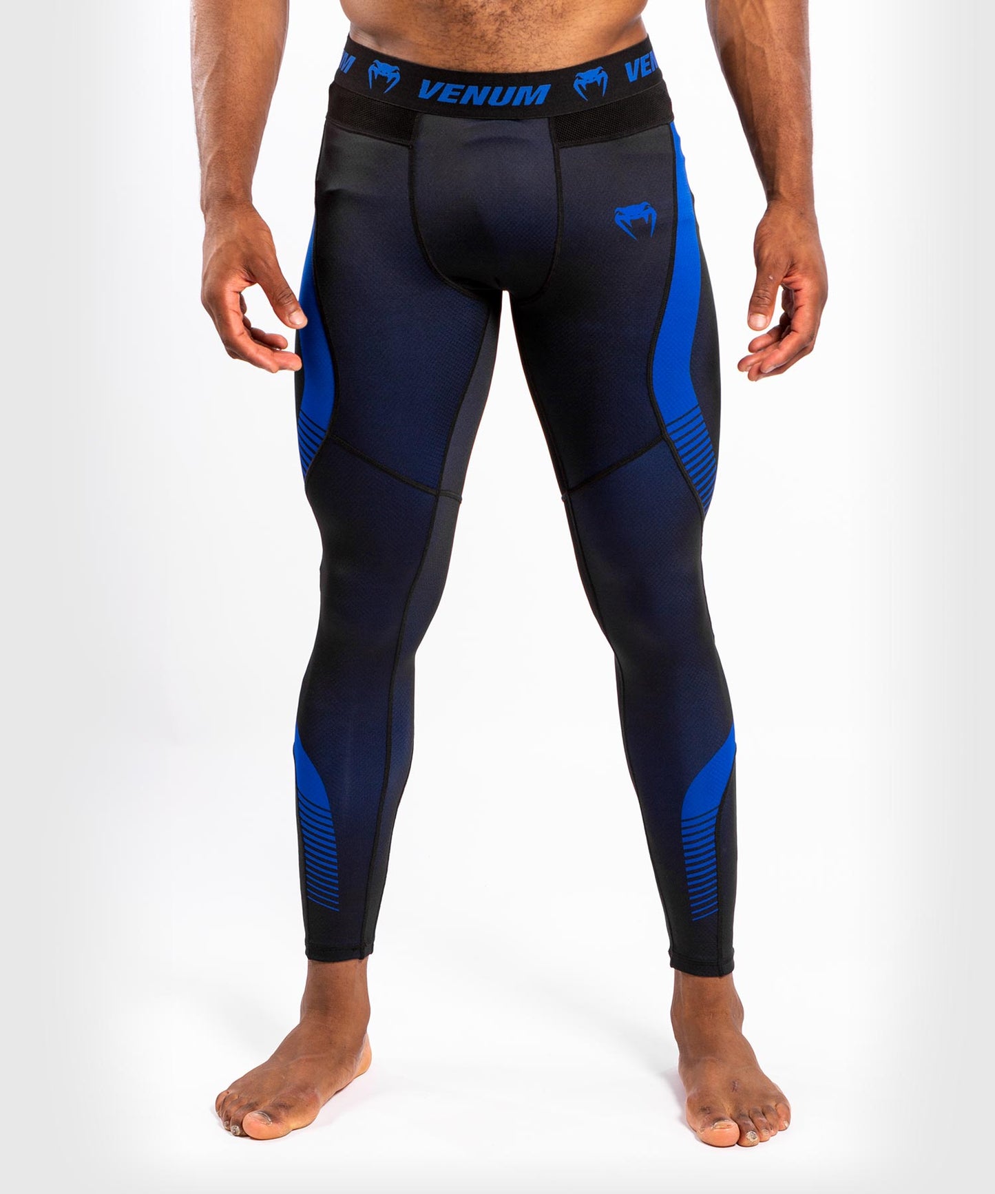 Pantalon de Compression Venum NoGi 3.0 - Noir/Bleu
