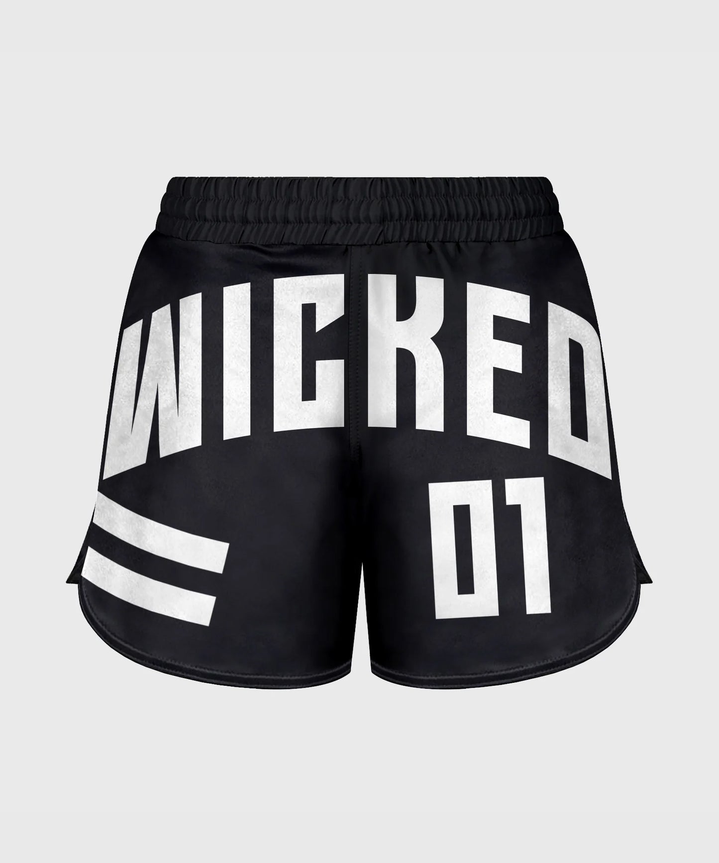 Wicked One Element Rush Fight Shorts - Black