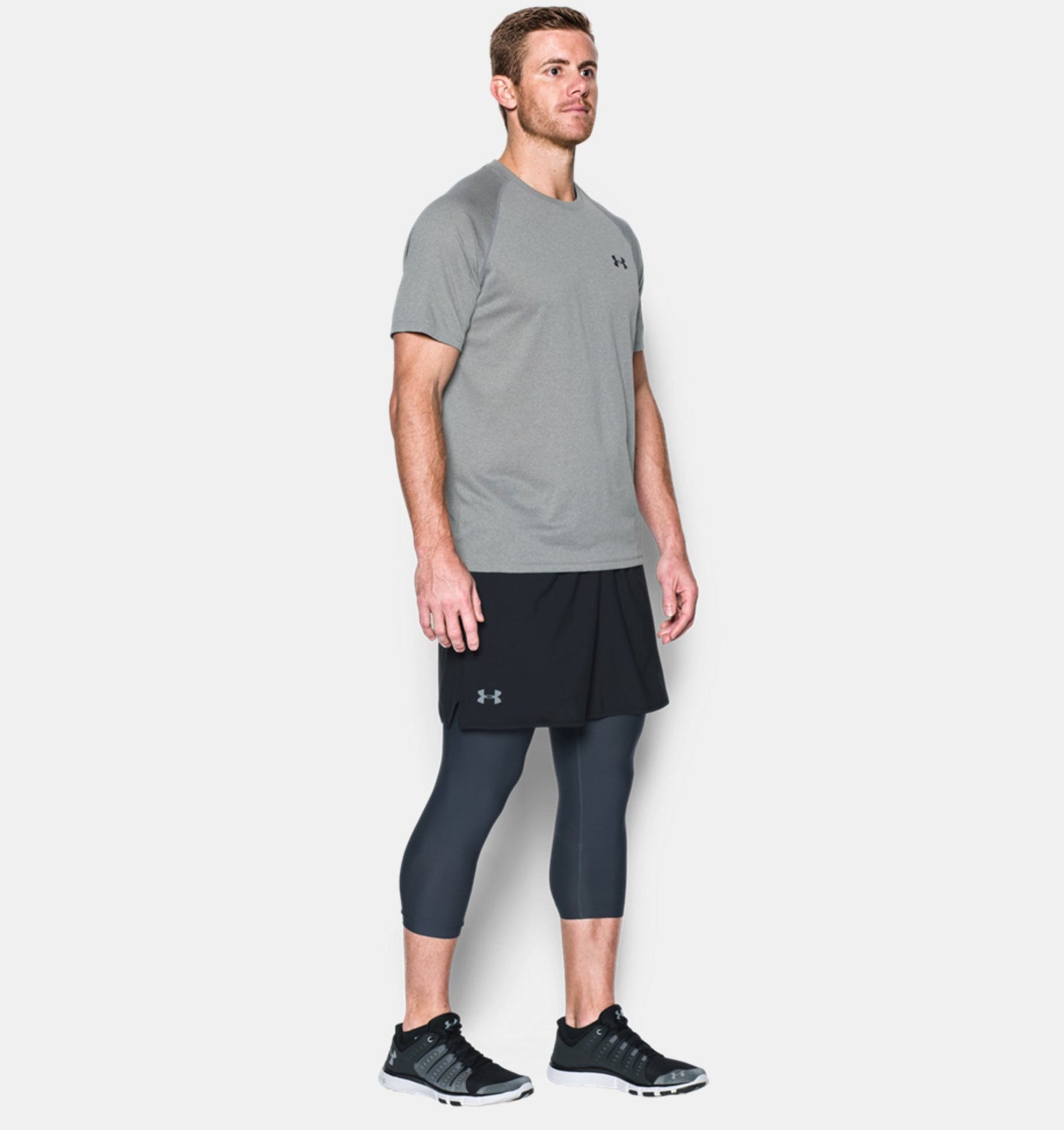 Short Under Armour Qualifier - Noir