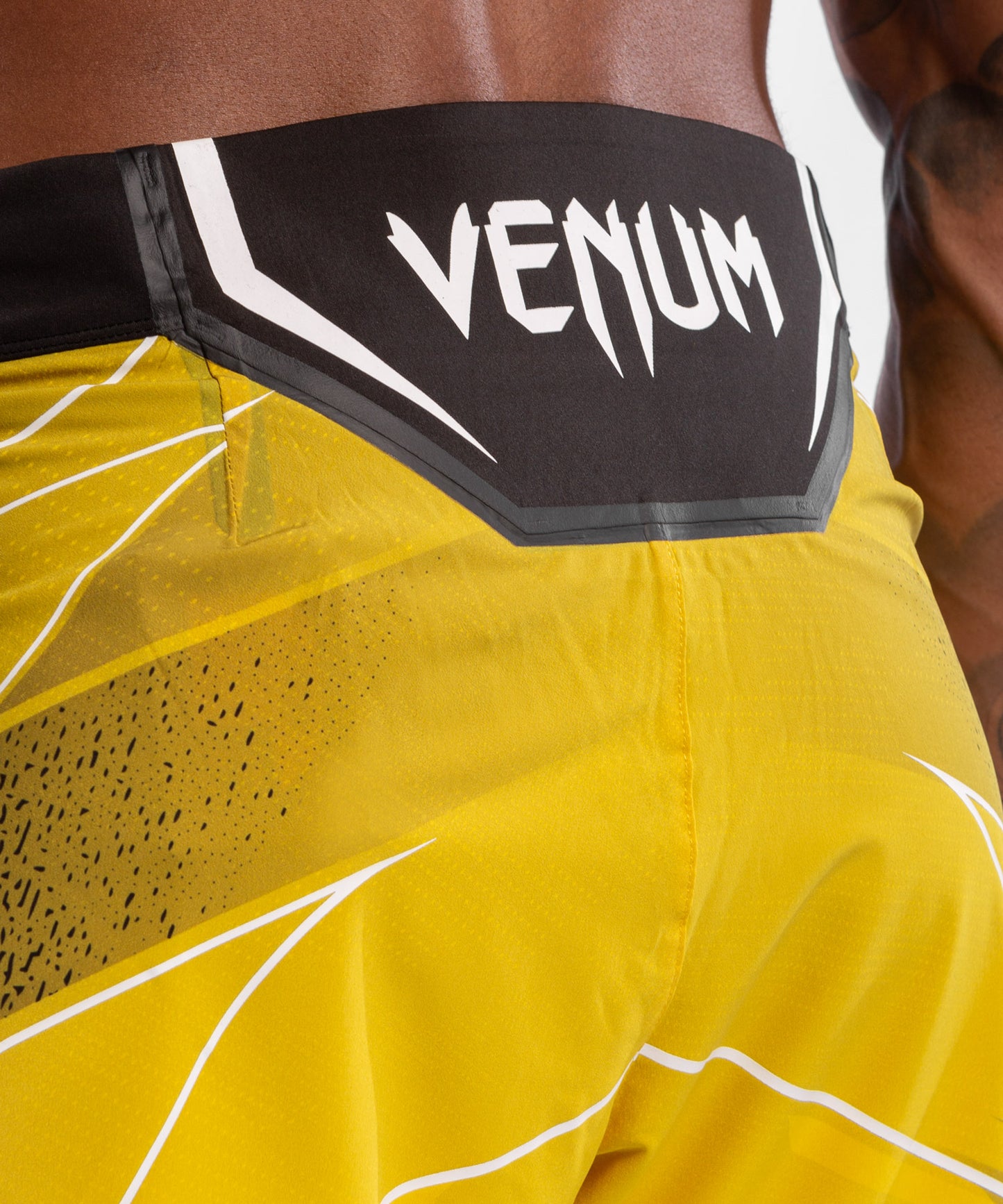 Fightshort Homme UFC Venum Authentic Fight Night - Coupe Courte - Jaune