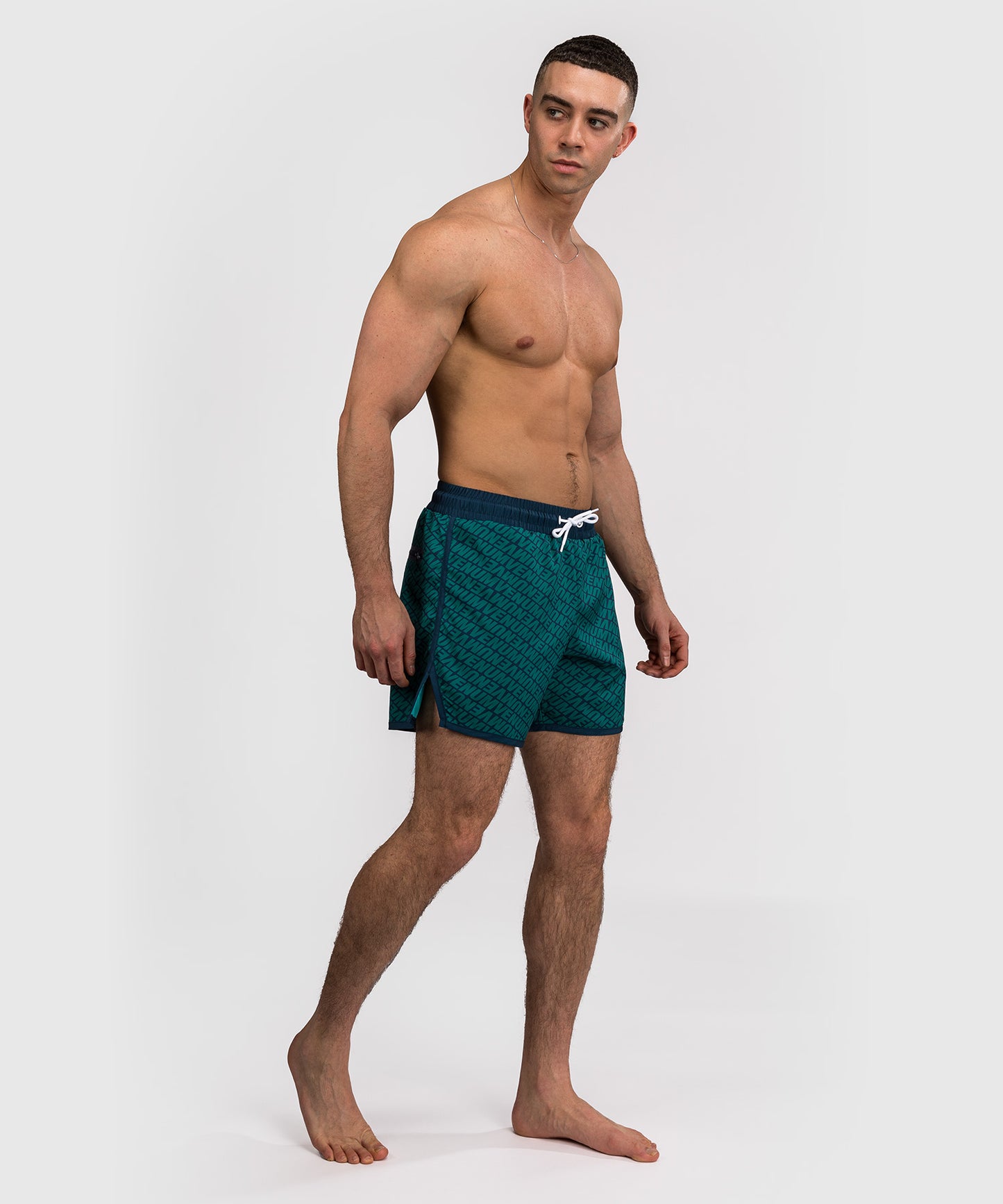 Venum Echo Badeshorts - Ocean Blue/Smaragd Green