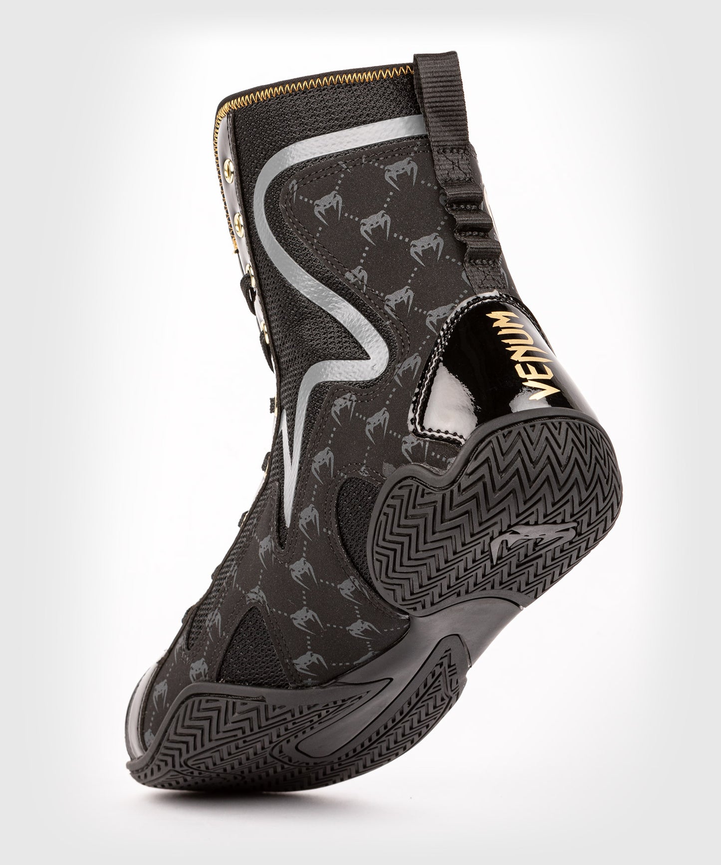 Venum Elite Evo Monogram Boxing Schuh - Schwarz