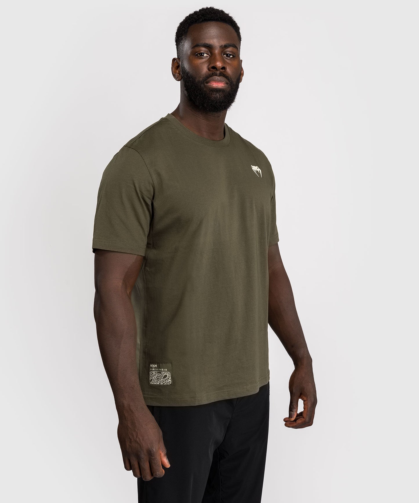 T-shirt Venum Serpenti – Kaki/Bronze/Ivoire