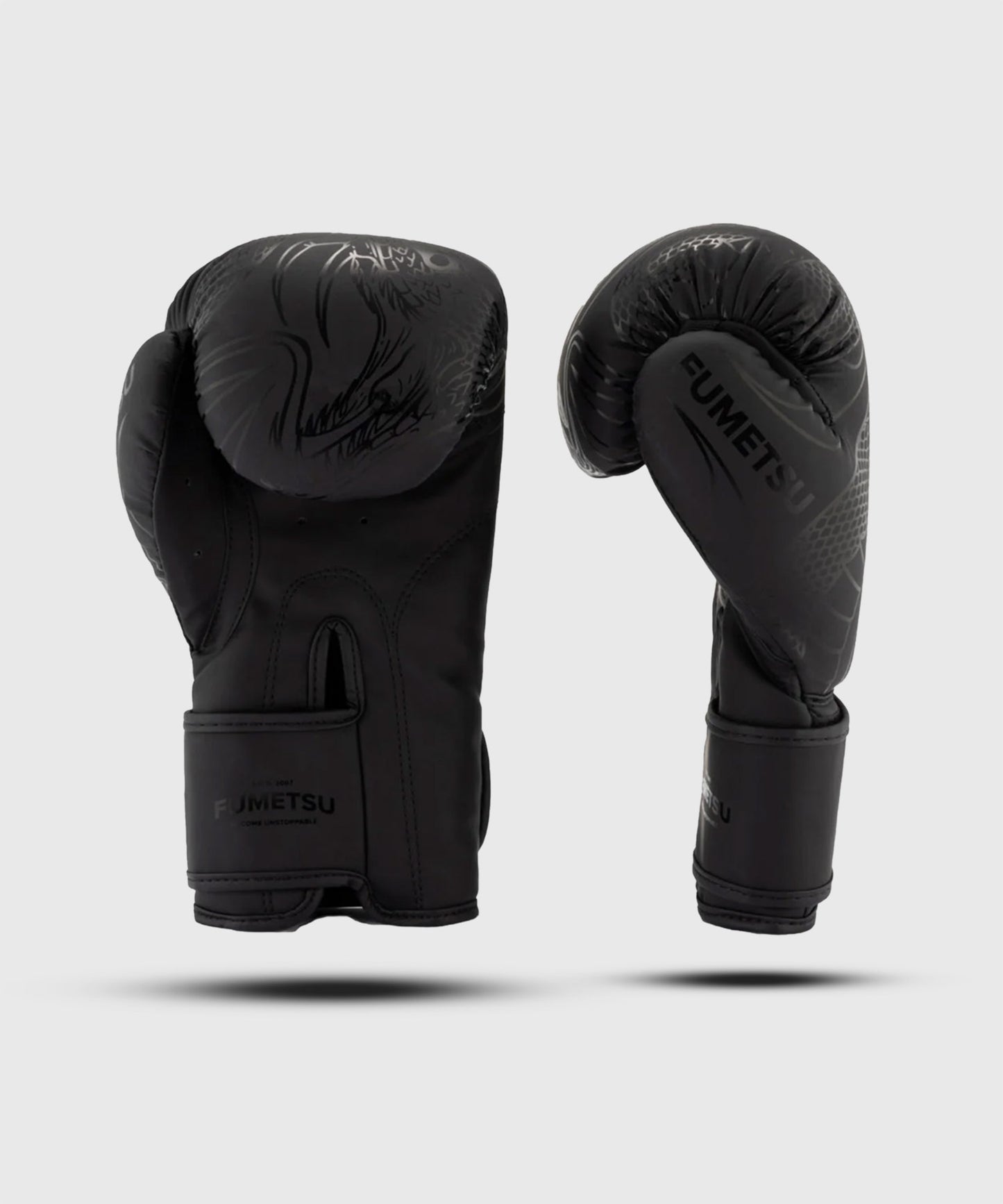 Fumetsu Anaconda Boxhandschuhe - Schwarz/Schwarz