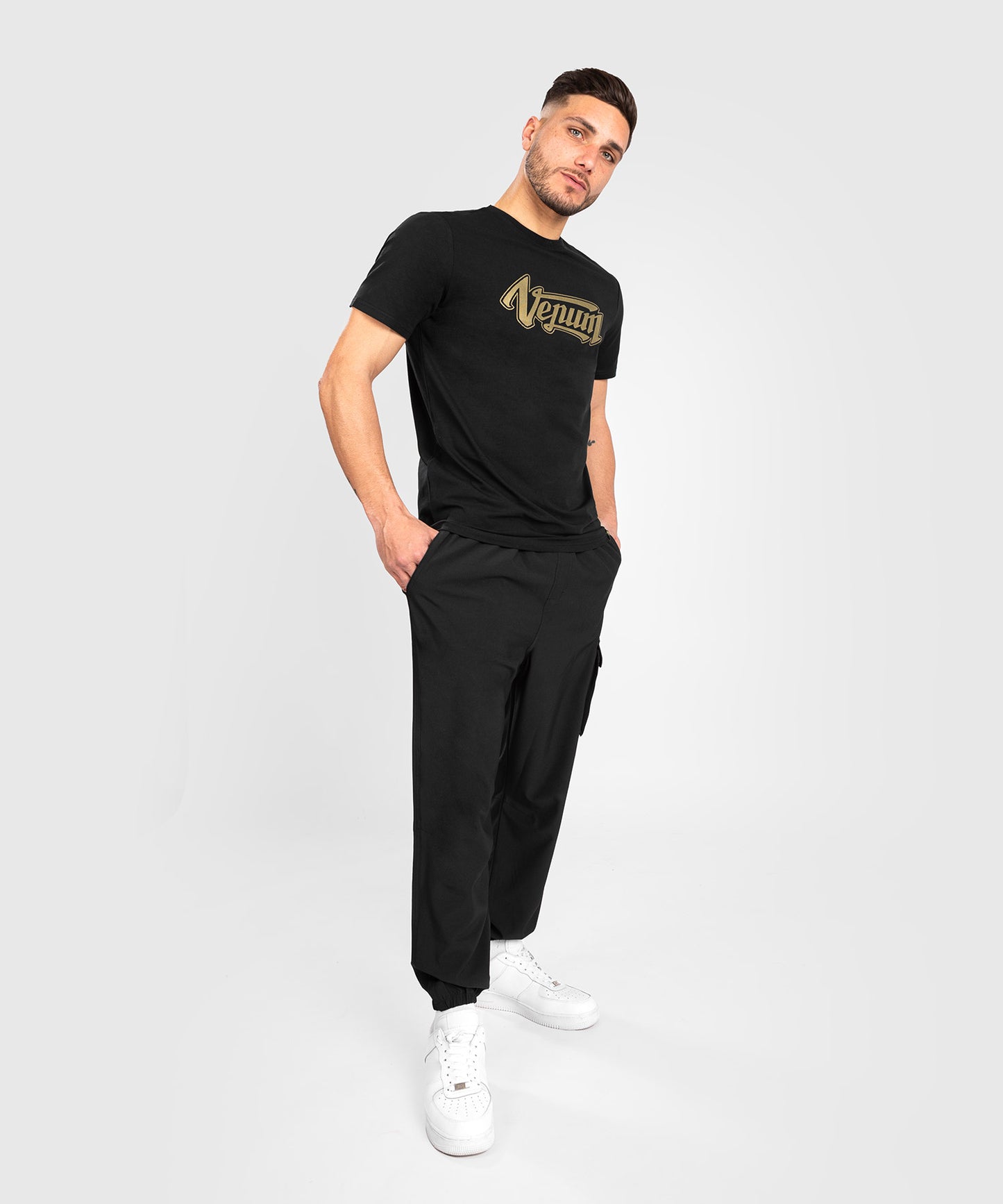 Venum Absolute 2.0 Maglietta - Vestibilità regolata - Nera/Oro