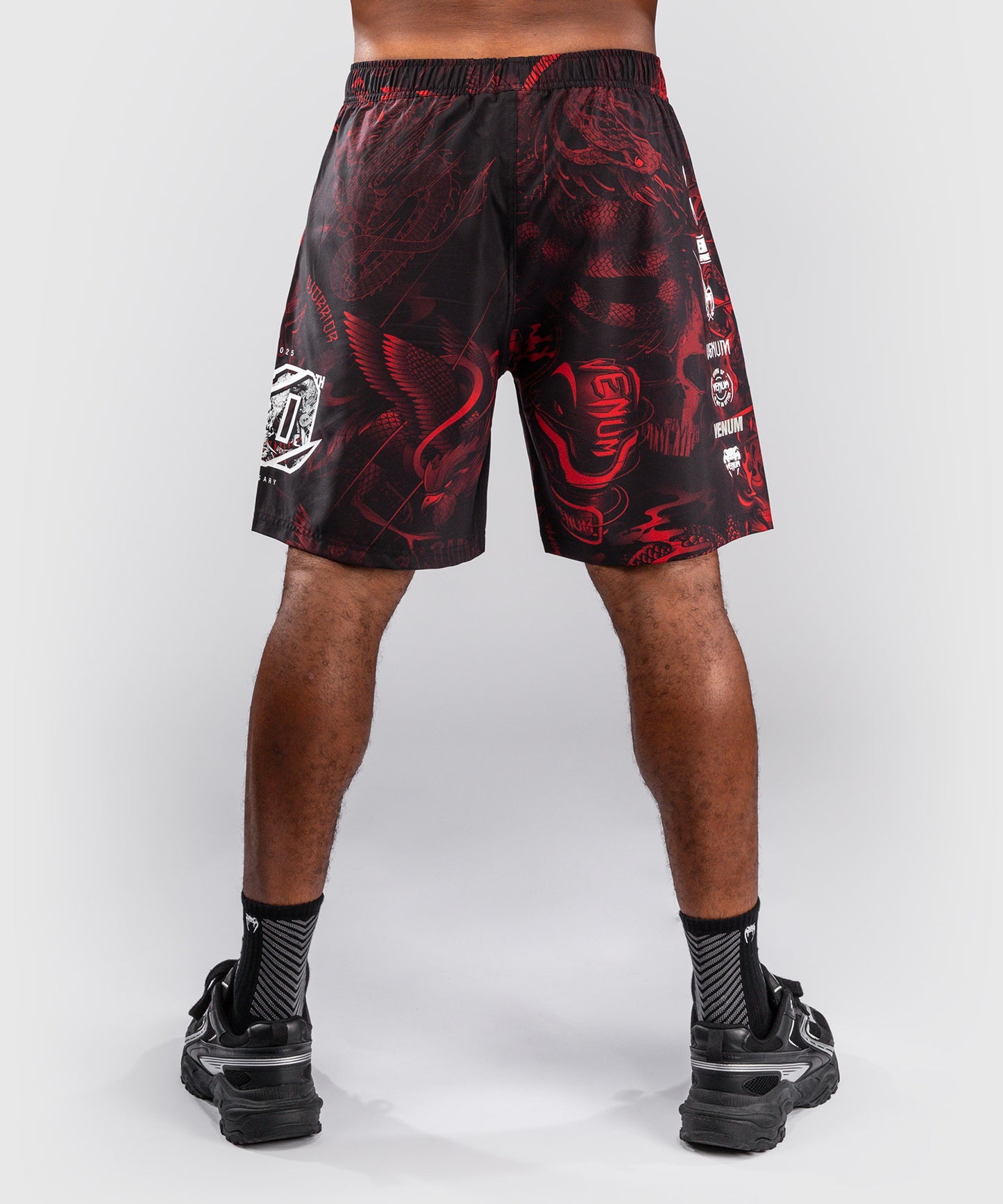 Venum 20th Anniversary Short de Entrenamiento - Negro/Rojo