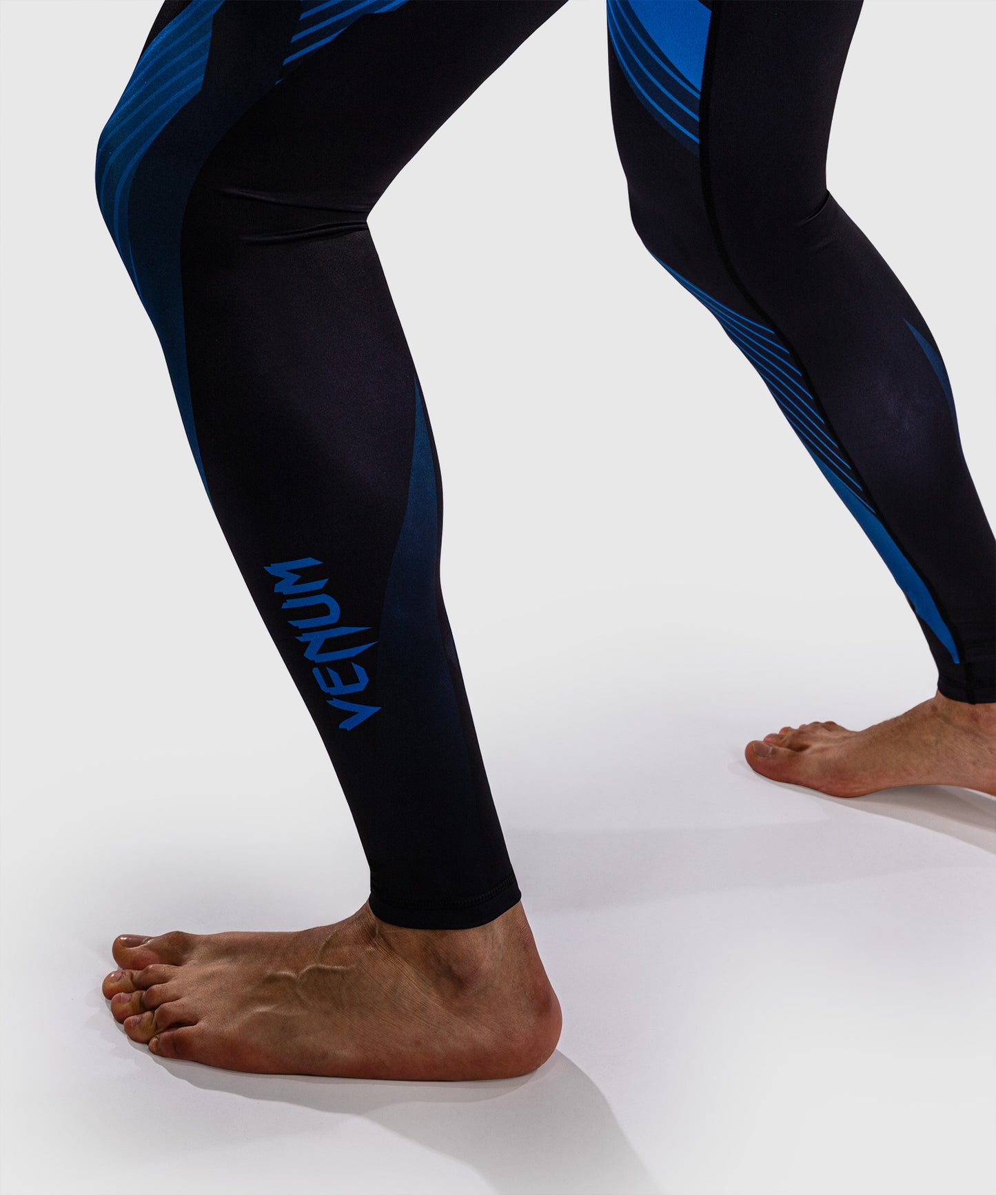 Pantalon de compression Venum No-Gi 6.0 - Noir/Bleu