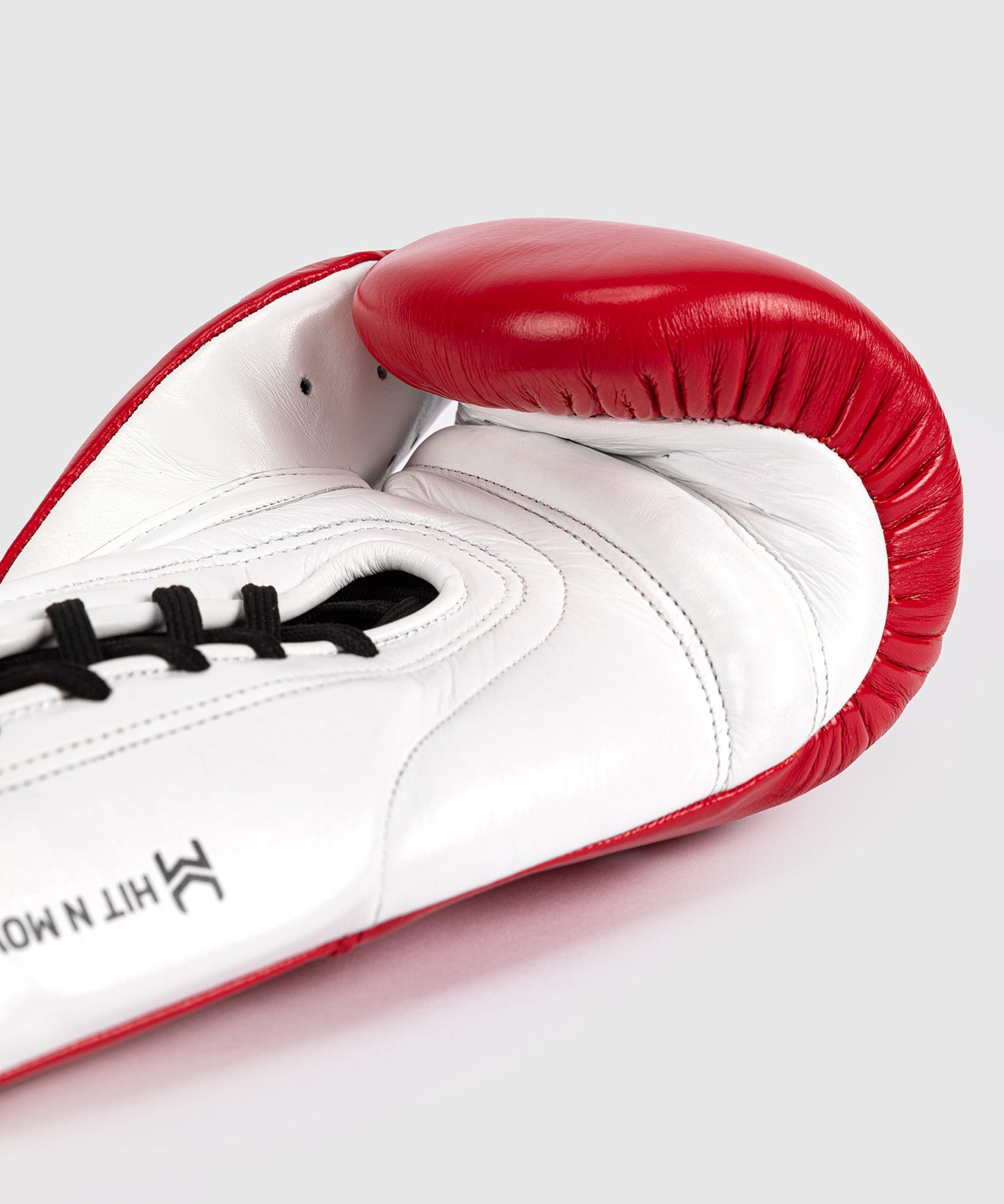 Hit N Move All Day® Pro Agility Lace-up Boxing Gloves - Red/White