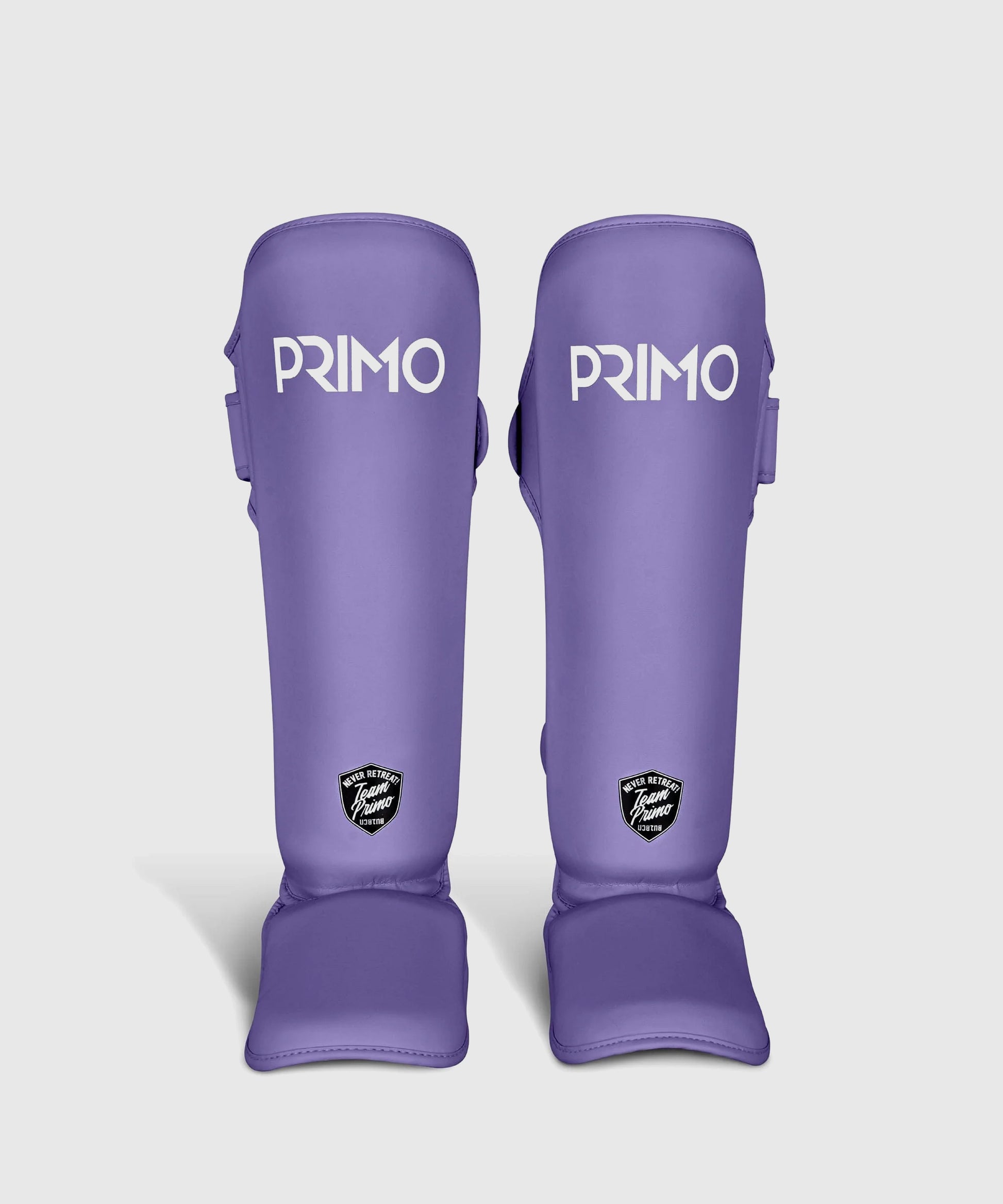 Primo Classic Muay Thai Shin Guards – Purple – Dragon Bleu