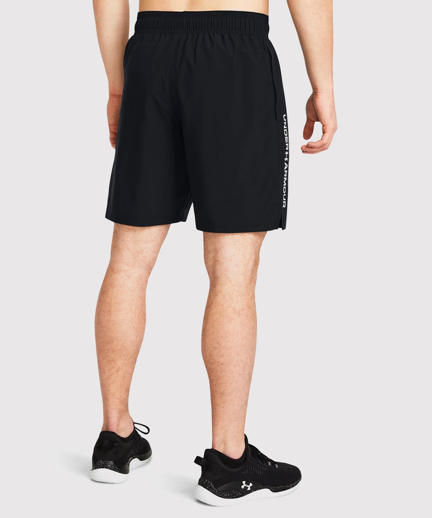 Under Armour Ua Woven Wordmark Fightshorts – Schwarz