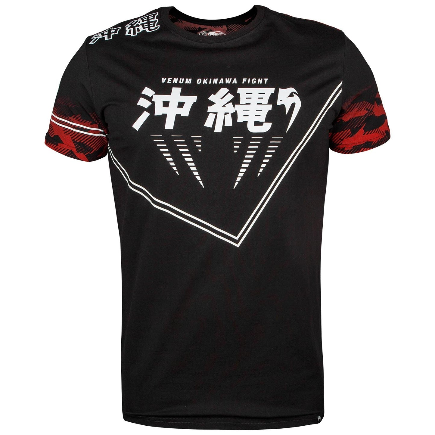 Venum Okinawa 2.0 T-shirt - Black/White/Red