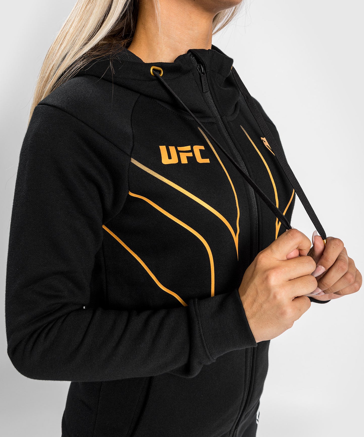 Sweatshirt Zippé Femme UFC Venum Fight Night 2.0 Replica - Champion